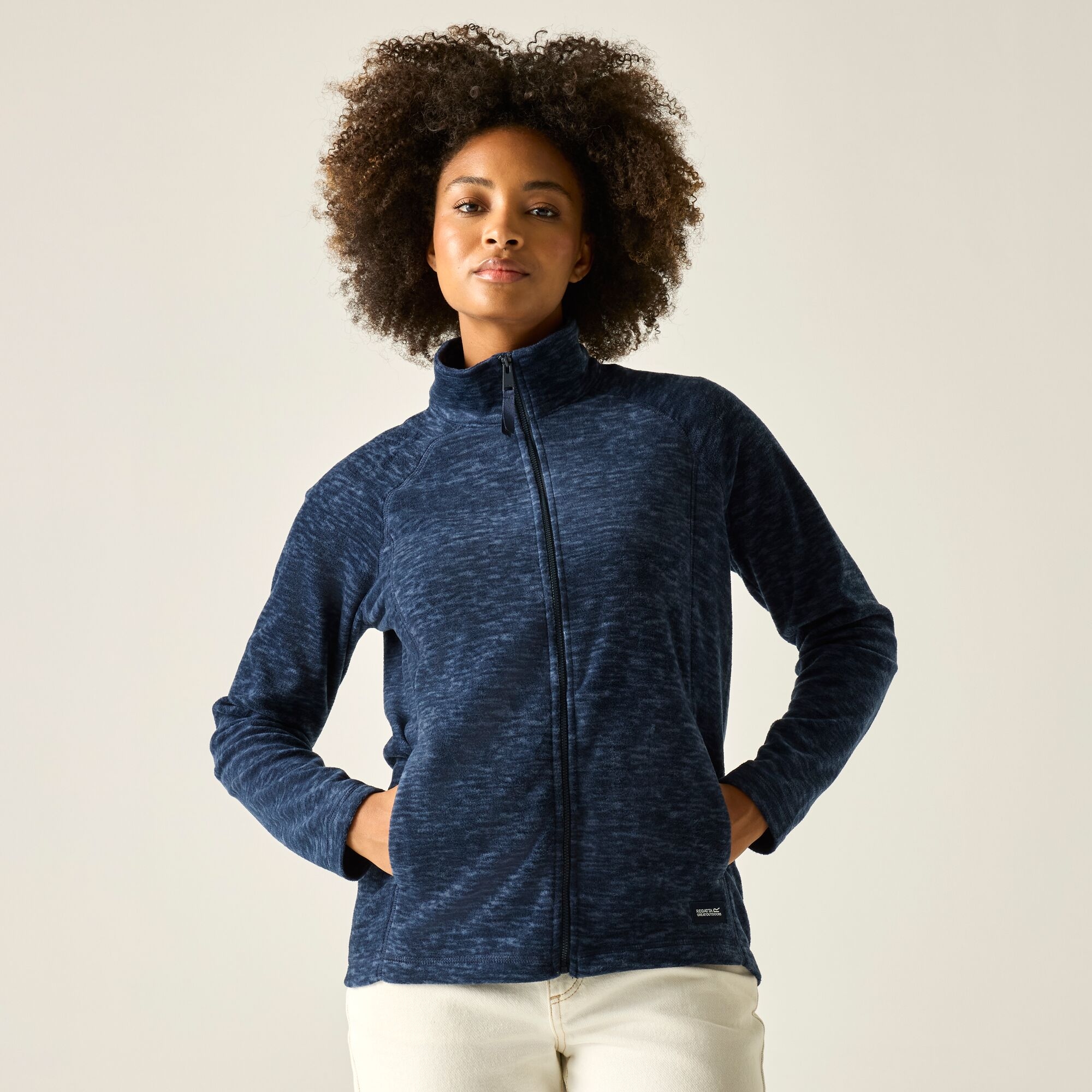 Regatta Regatta Polar damski rozsuwany Mayse Niebieski