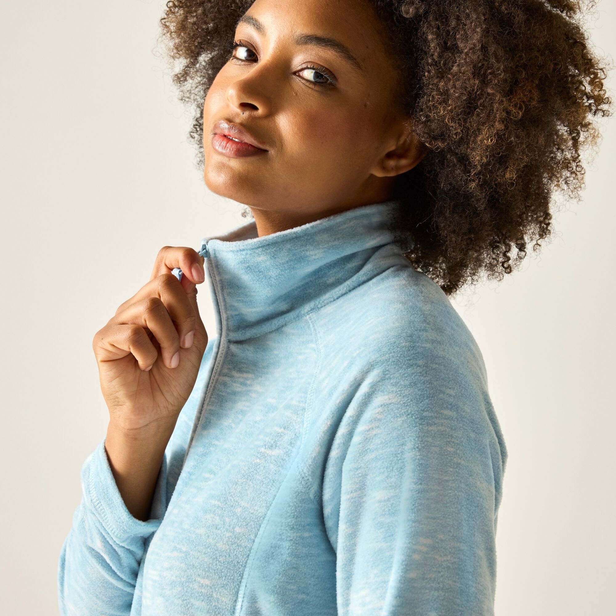 Regatta   Polar damski rozsuwany Mayse Niebieski