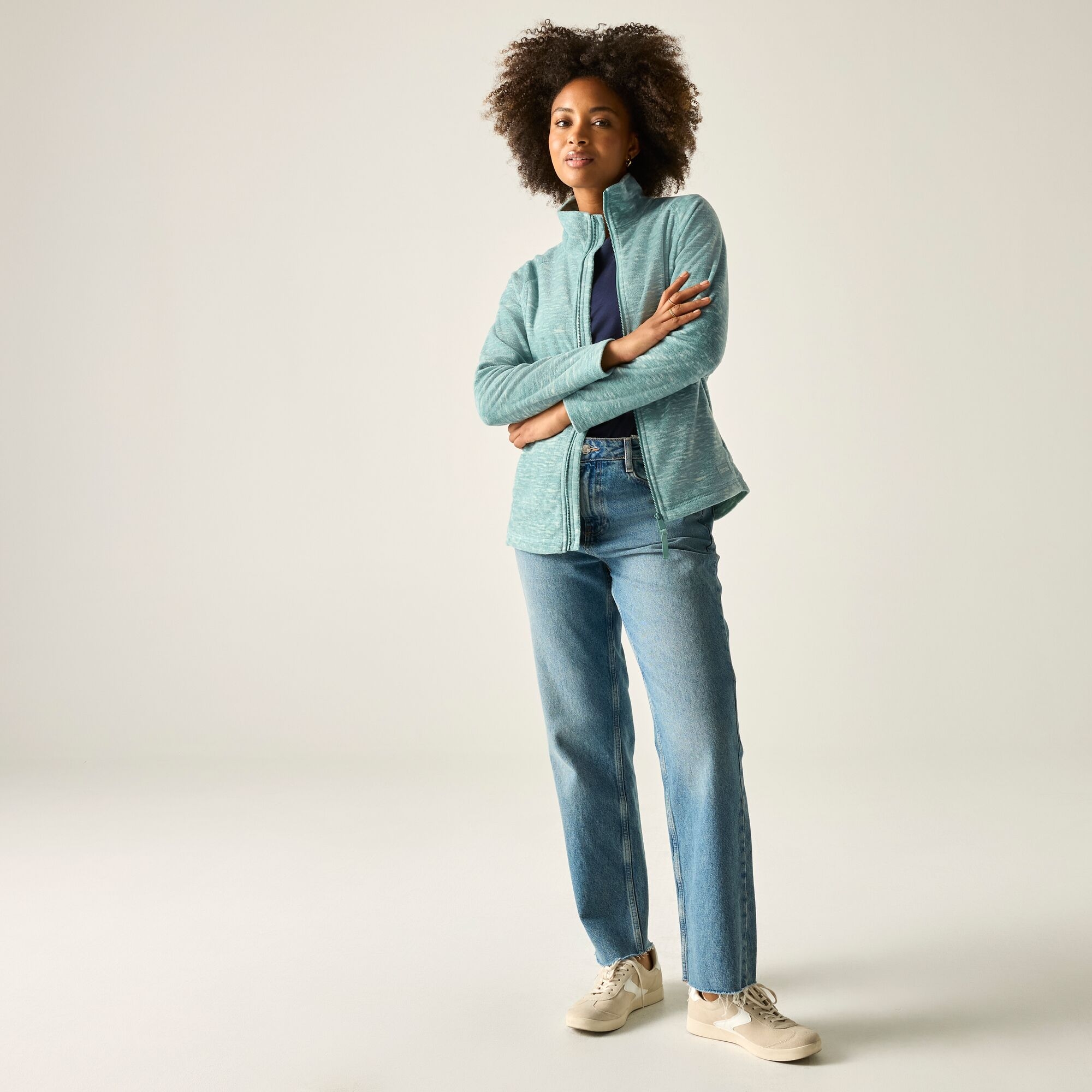 Regatta   Polar damski rozsuwany Mayse Zielony