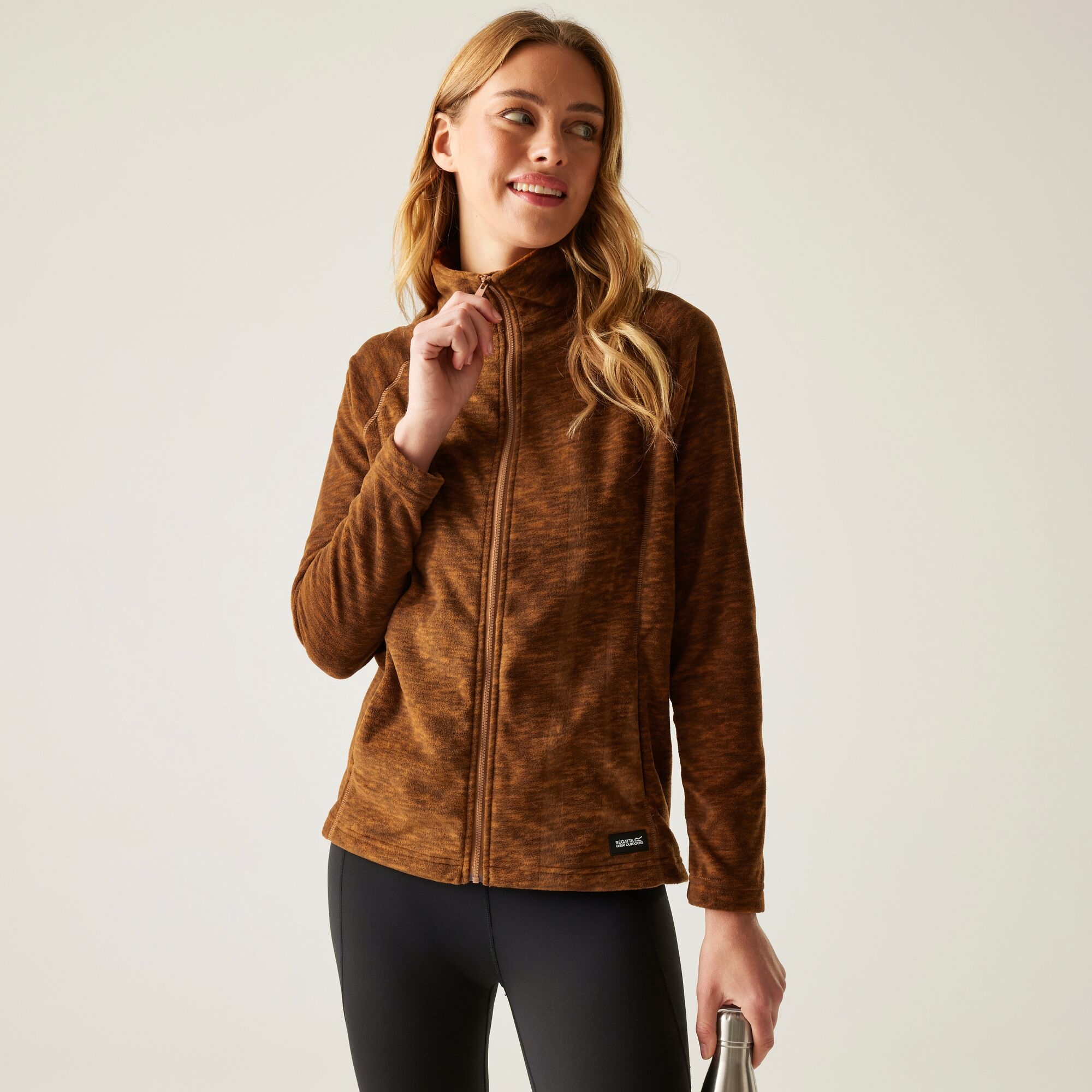 Regatta Polar damski rozsuwany Mayse Brązowy