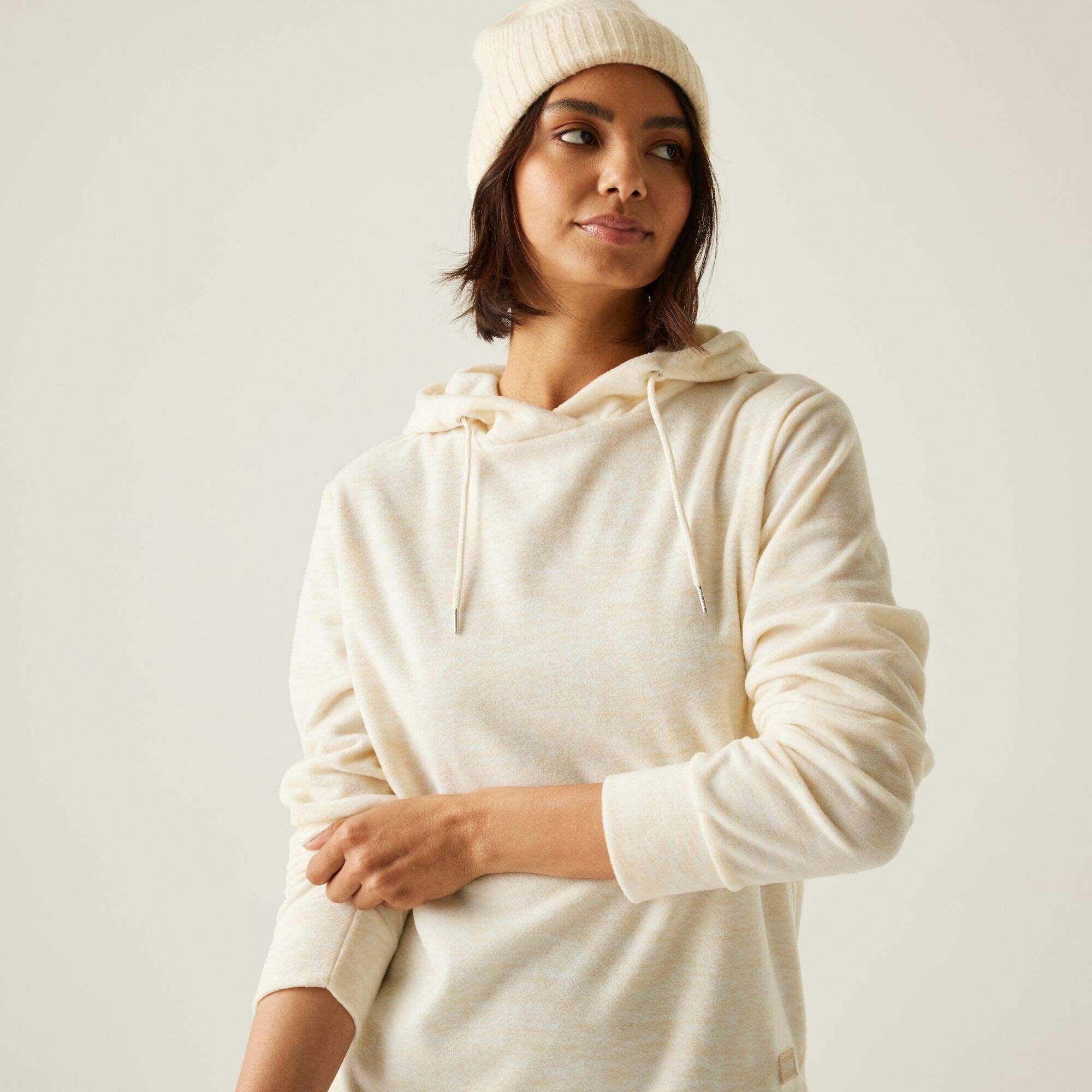 Regatta Mayse Hoody Fleece Size: 8 Women's White