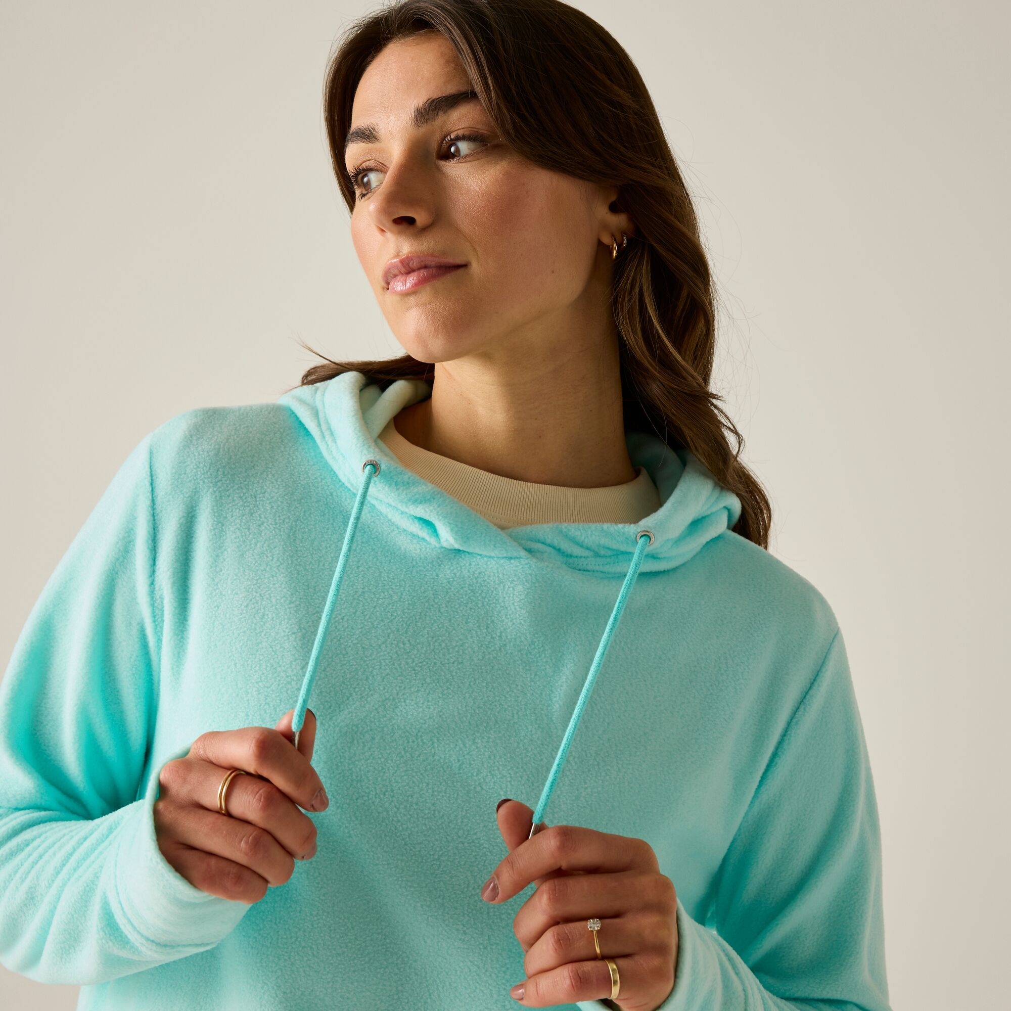 Regatta Women's Mayse Hoody Fleece - Blue Size 20