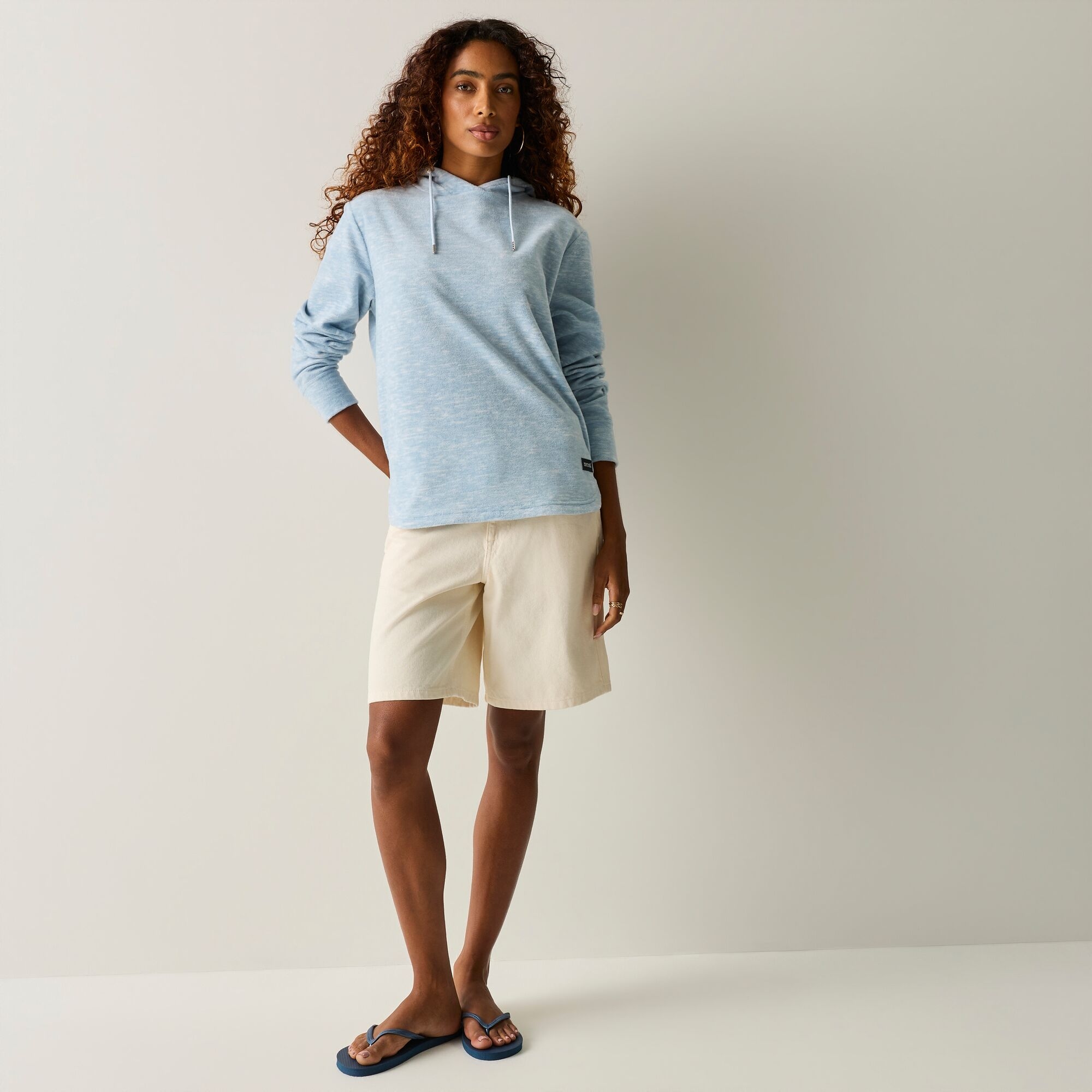 Regatta Women's Mayse Hooded Fleece - Skyway - 8 - Image 2