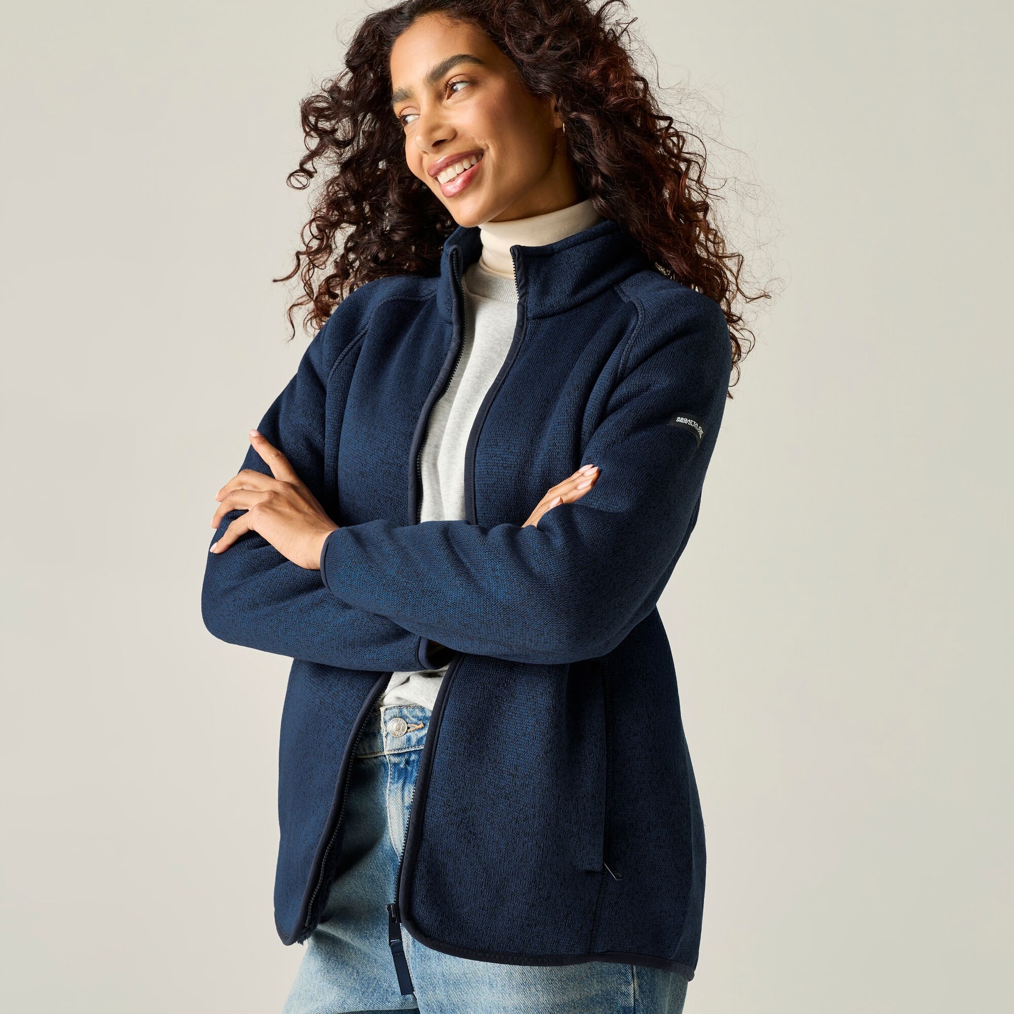 Regatta Women's Mellrey Fleece - Blue Size 12