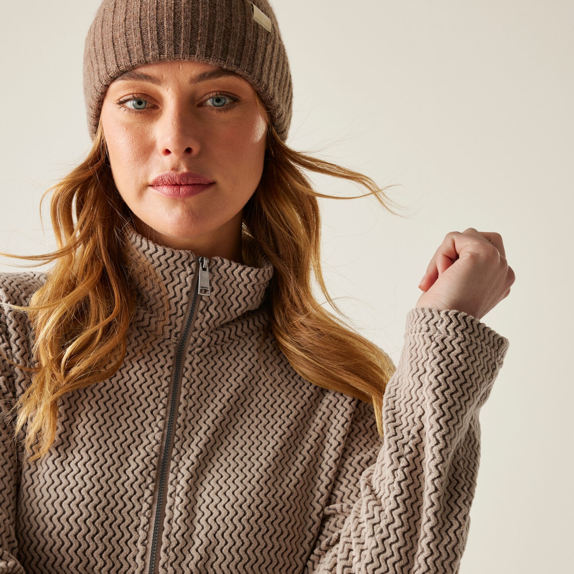 Regatta Polar damski rozsuwany Heidy Beżowy