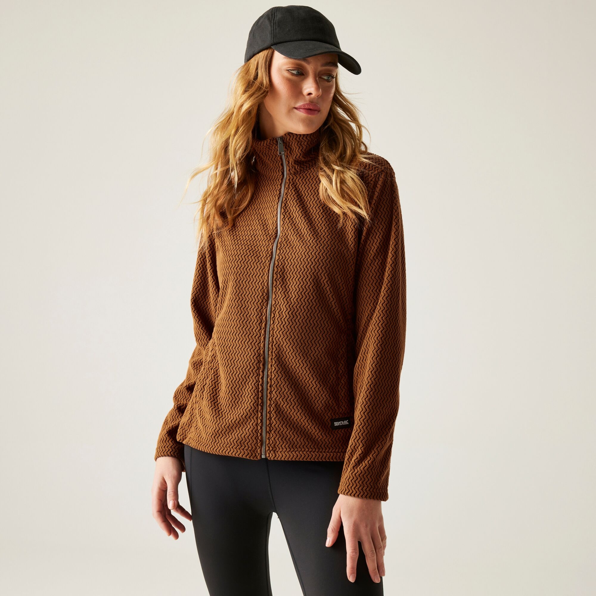 Regatta Polar damski rozsuwany Heidy Brązowy