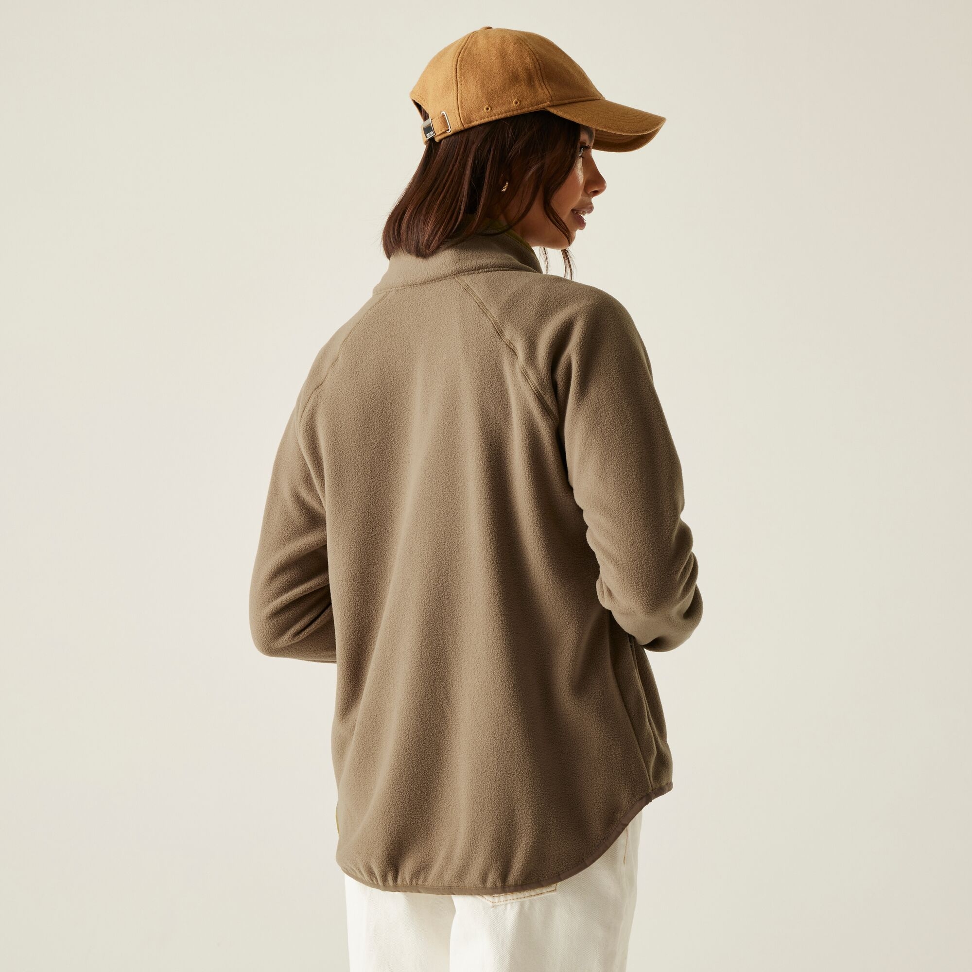 Regatta Polar damski rozsuwany Frankie Brązowy