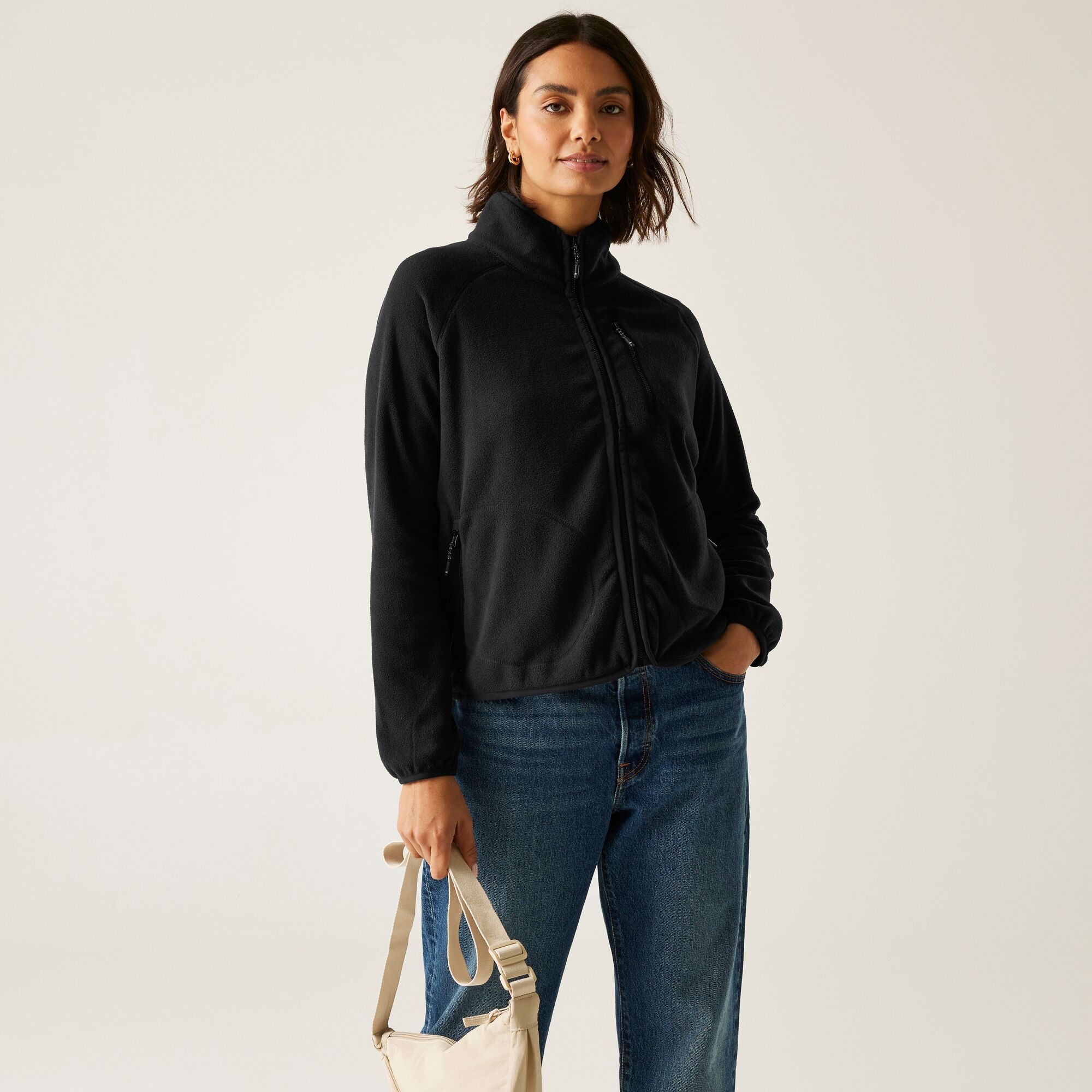 Regatta Polar damski rozsuwany Frankie Czarny