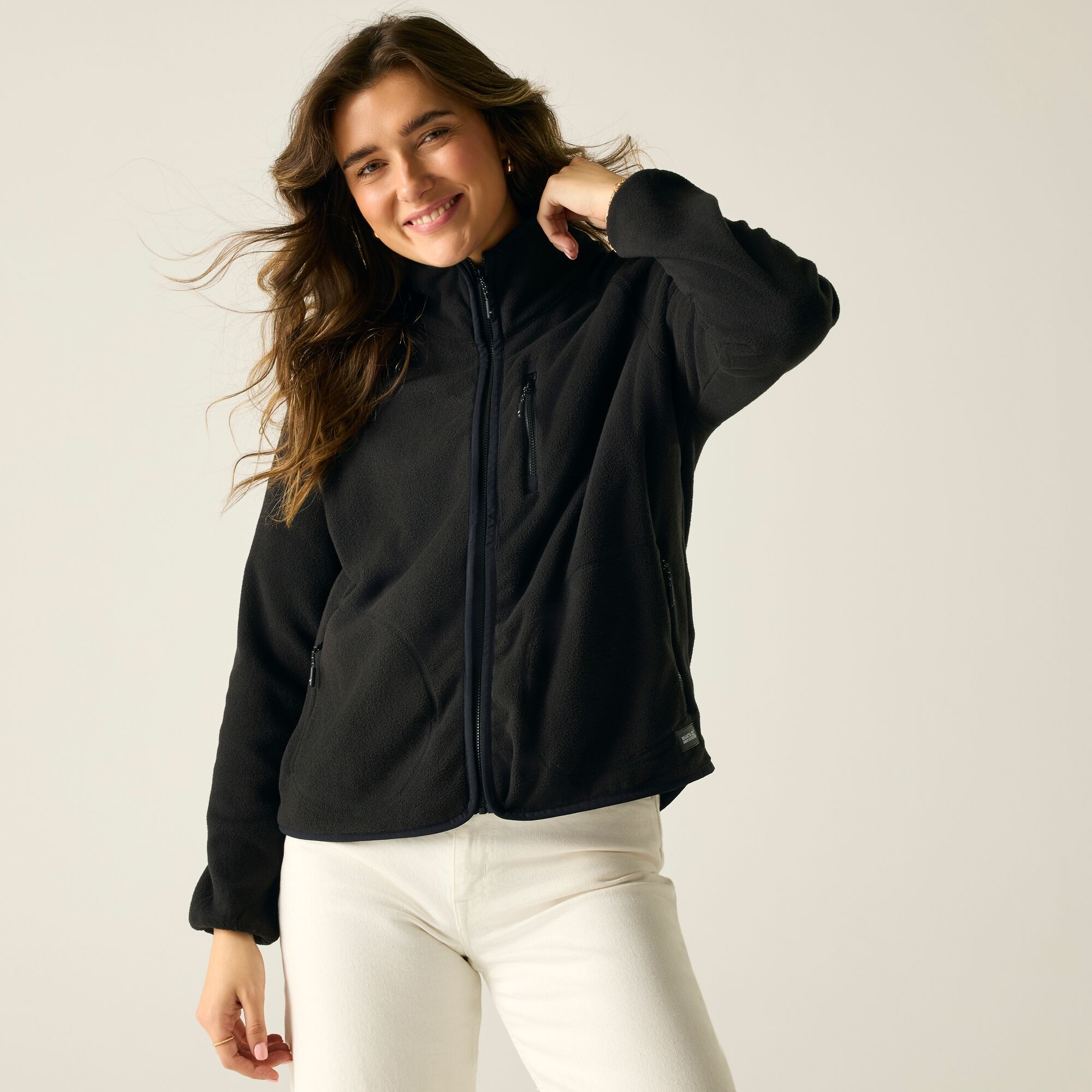 Regatta Polar damski rozsuwany Frankie Czarny