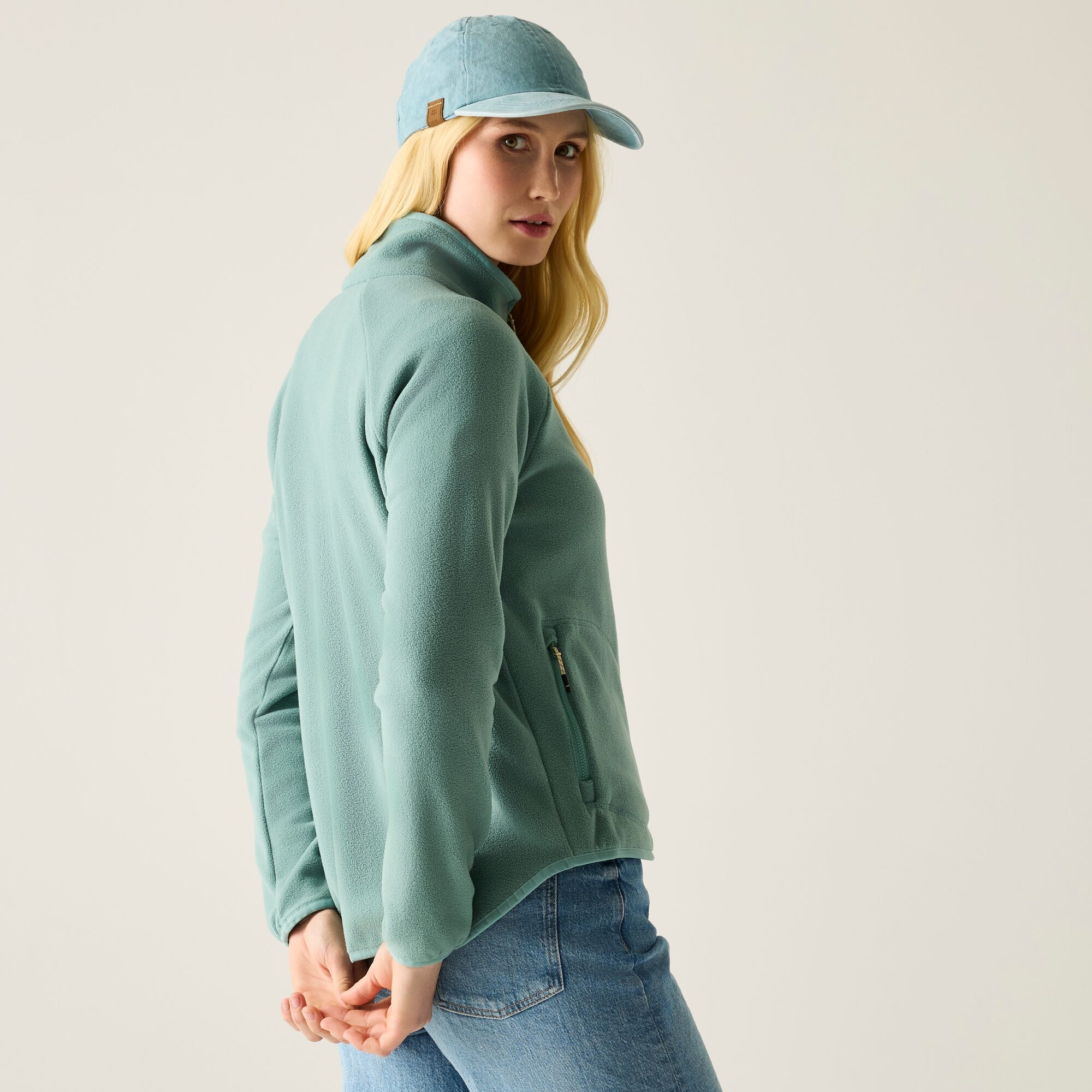 Regatta   Polar damski rozsuwany Frankie Zielony