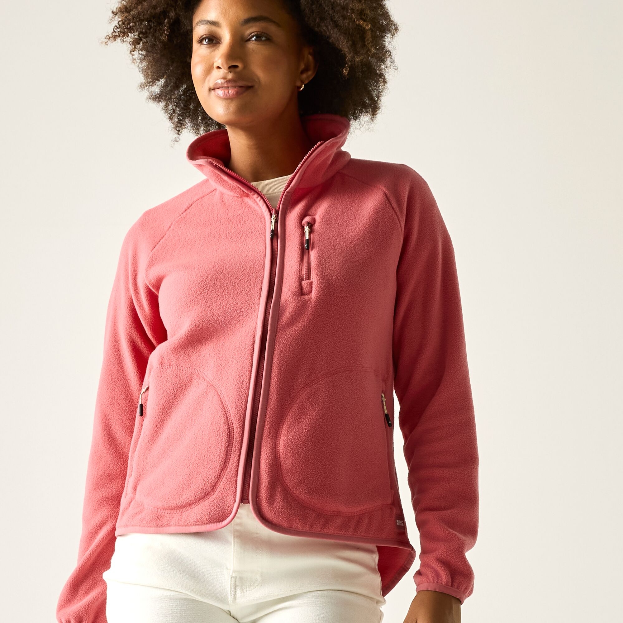 Regatta Women's Red Frankie Full Zip Lightweight Fleece in Size 8, Sports Direct - Image 2