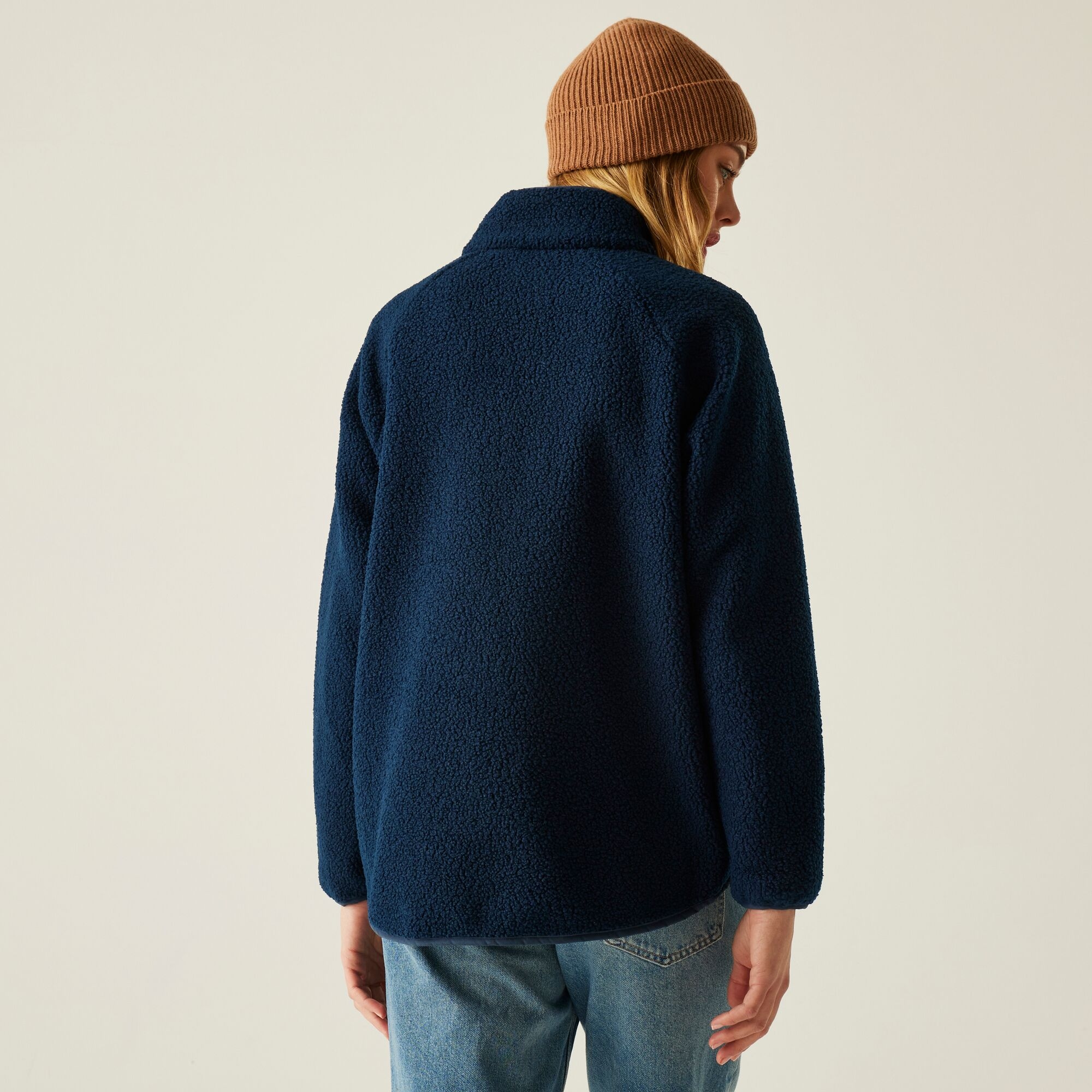 Regatta Polar damski rozsuwany Frankie Borg Niebieski