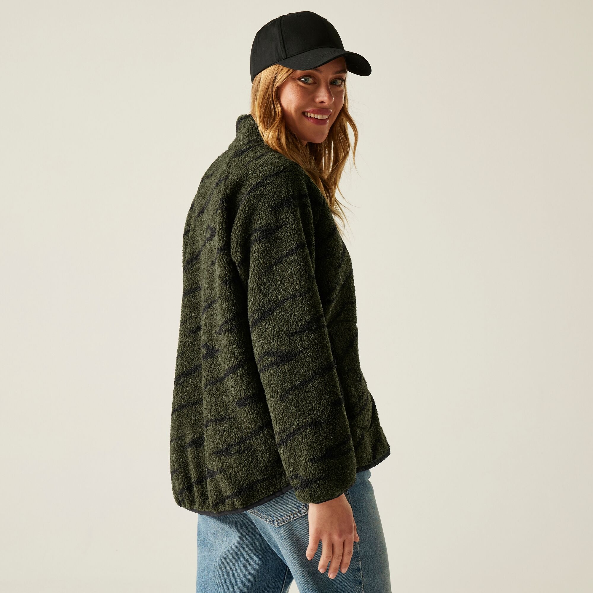 Regatta Polar damski rozsuwany Frankie Borg Zielony