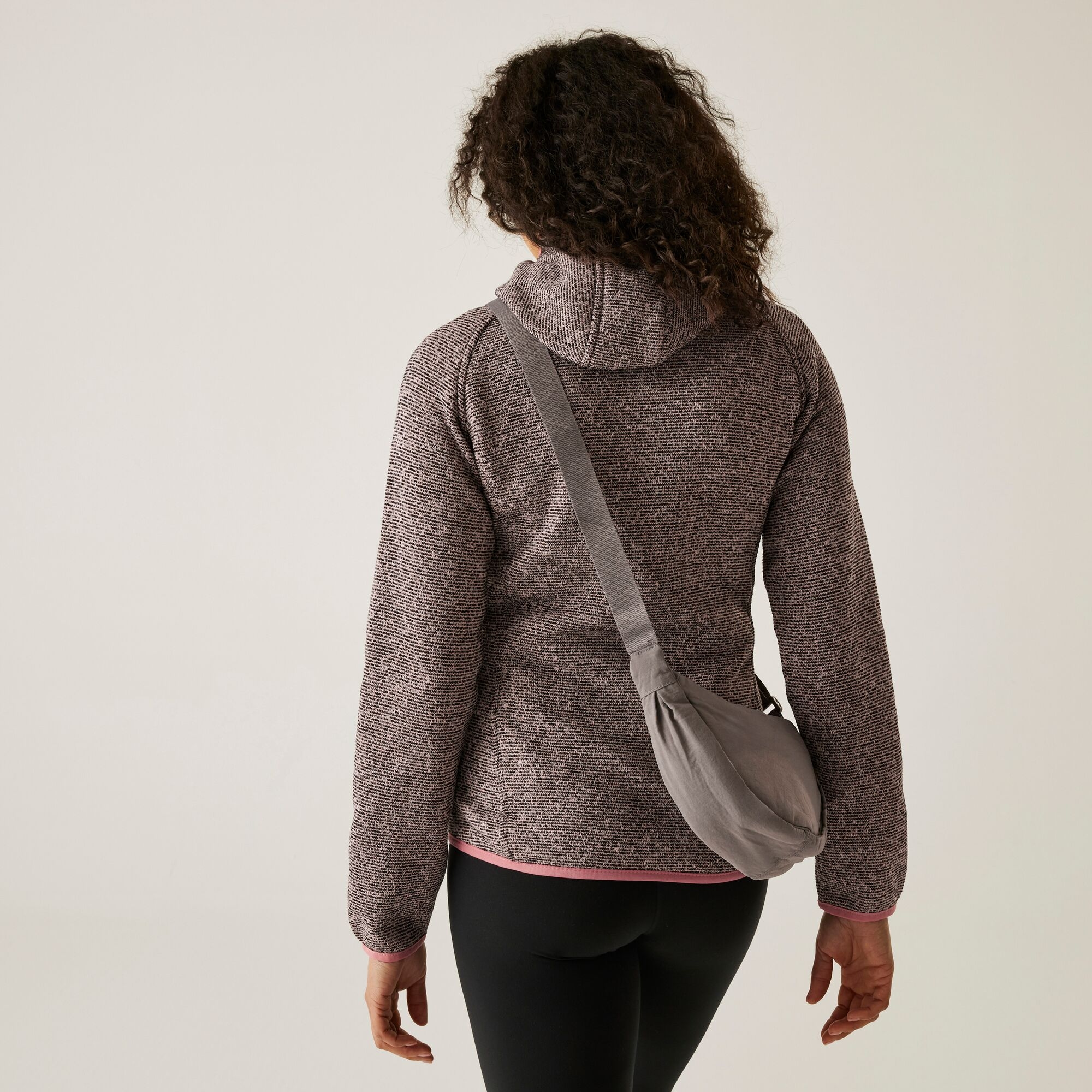 Regatta Polar damski rozsuwany z kapturem Newhill Różowy