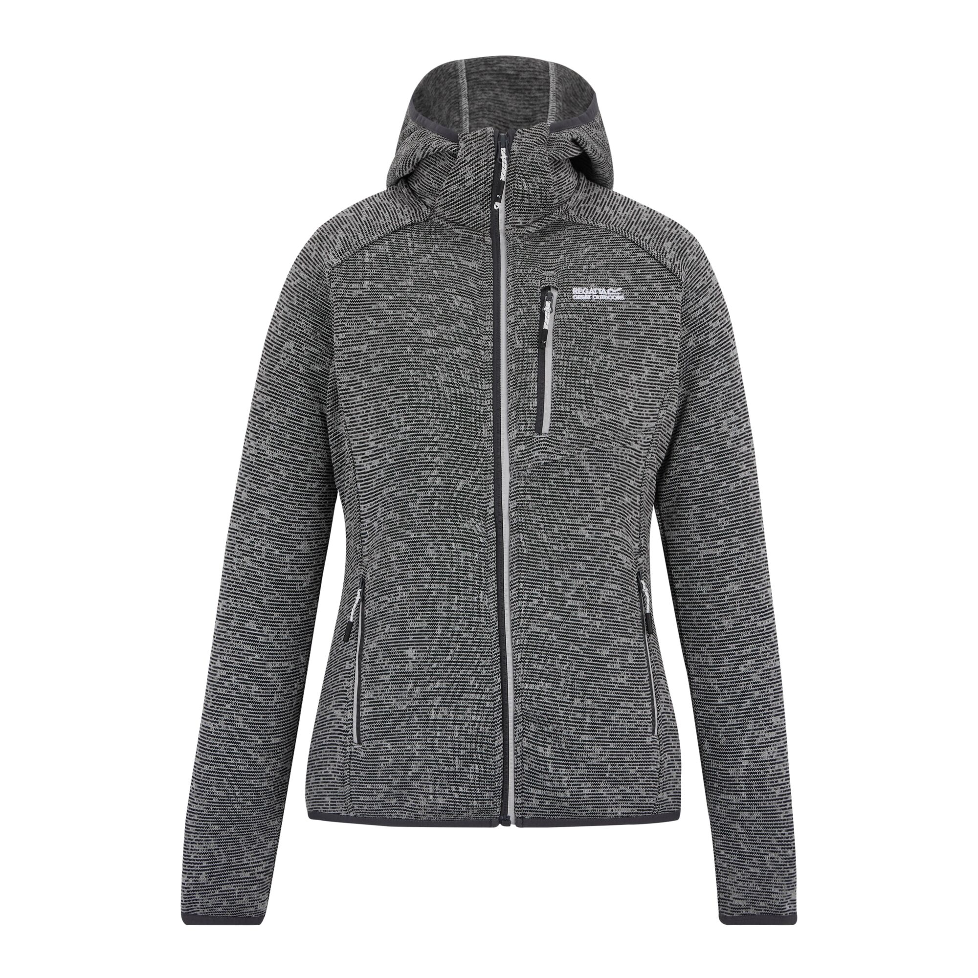 Regatta Newhill Hooded Fleece Size: 8 Women's Grey