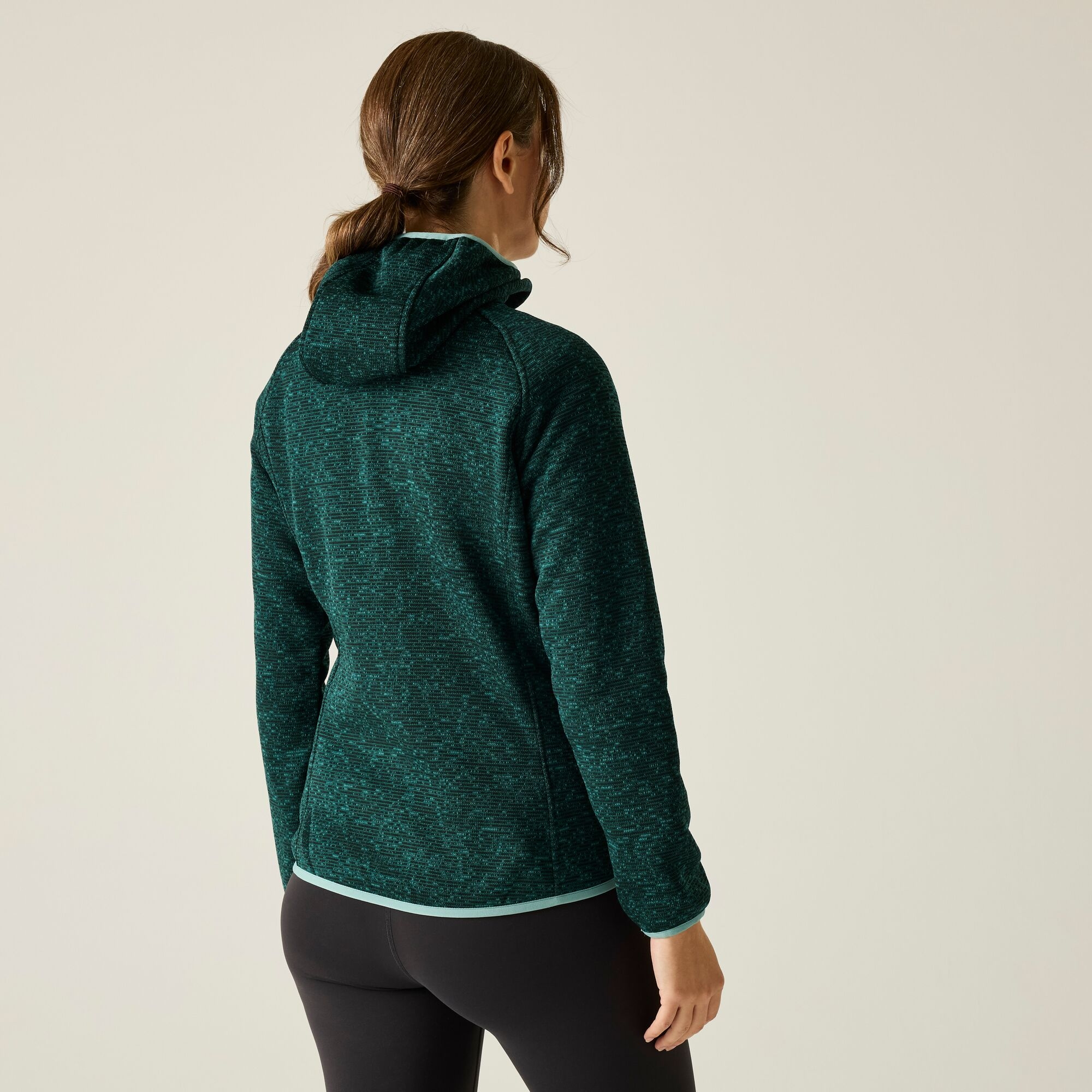 Regatta   Polar damski rozsuwany z kapturem Newhill Zielony