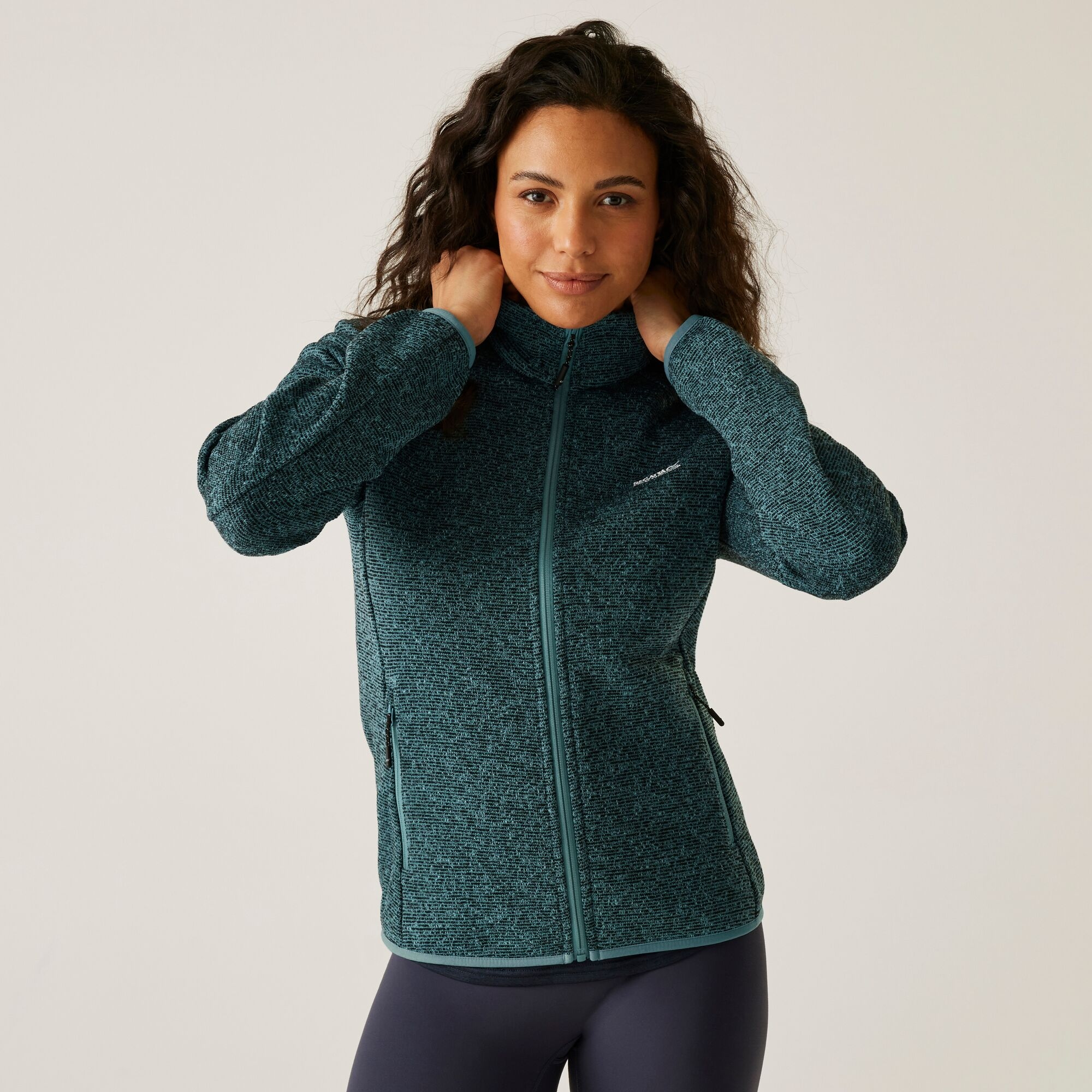 Regatta Polar damski rozsuwany Newhill Niebieski