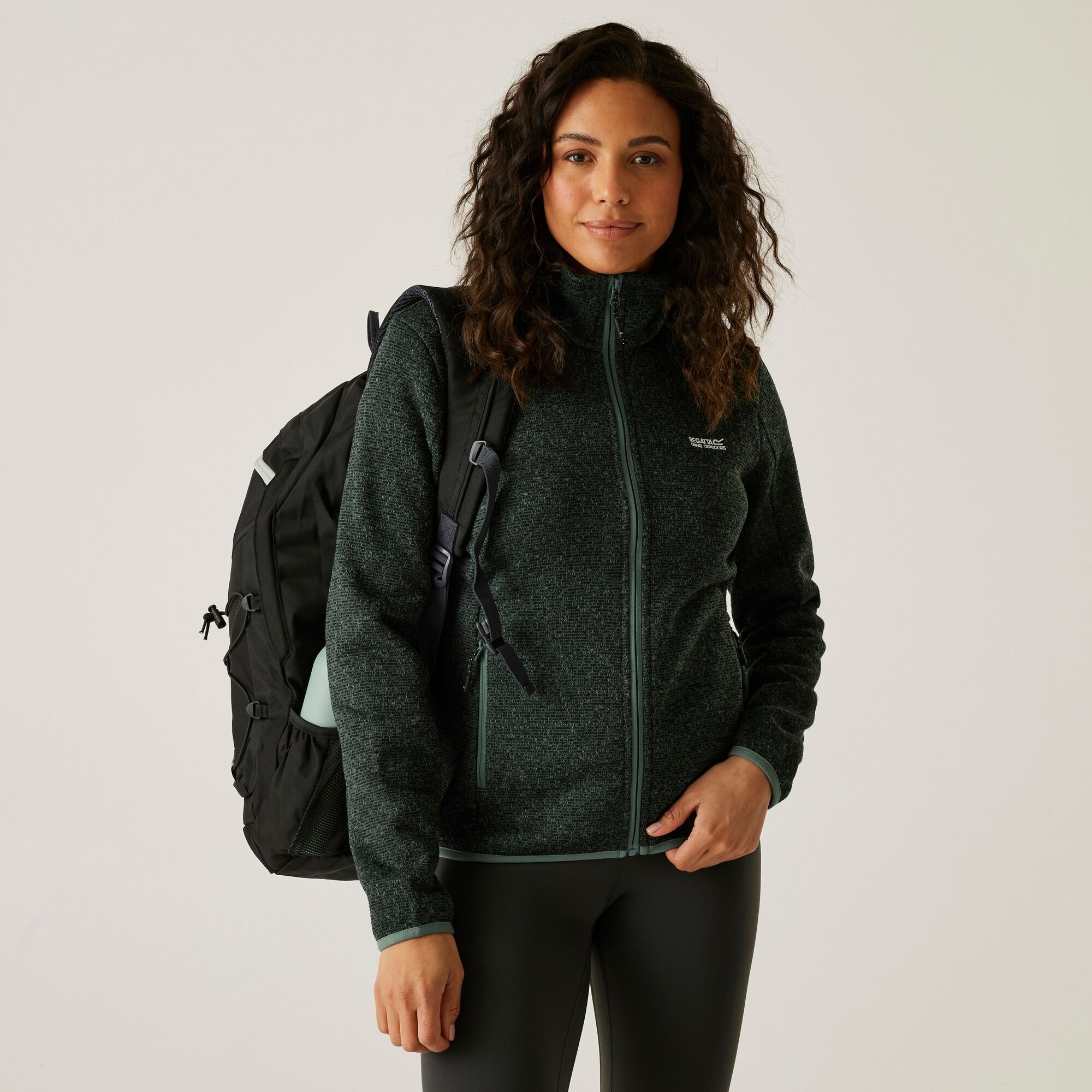 Regatta Polar damski rozsuwany Newhill Zielony