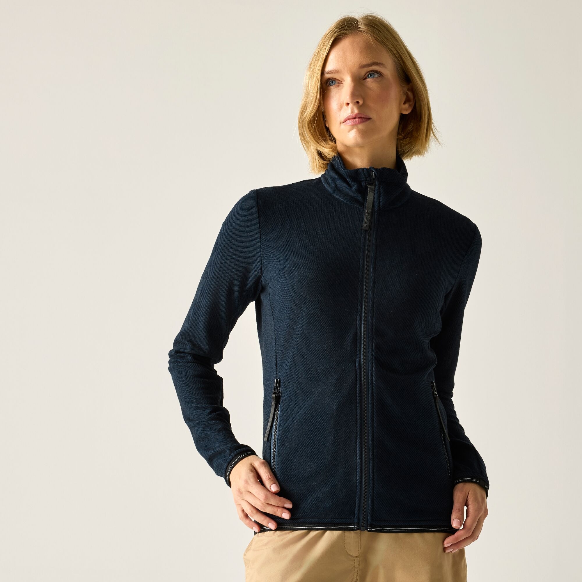 Regatta   Bluza damska rozsuwana Mavrey Niebieski