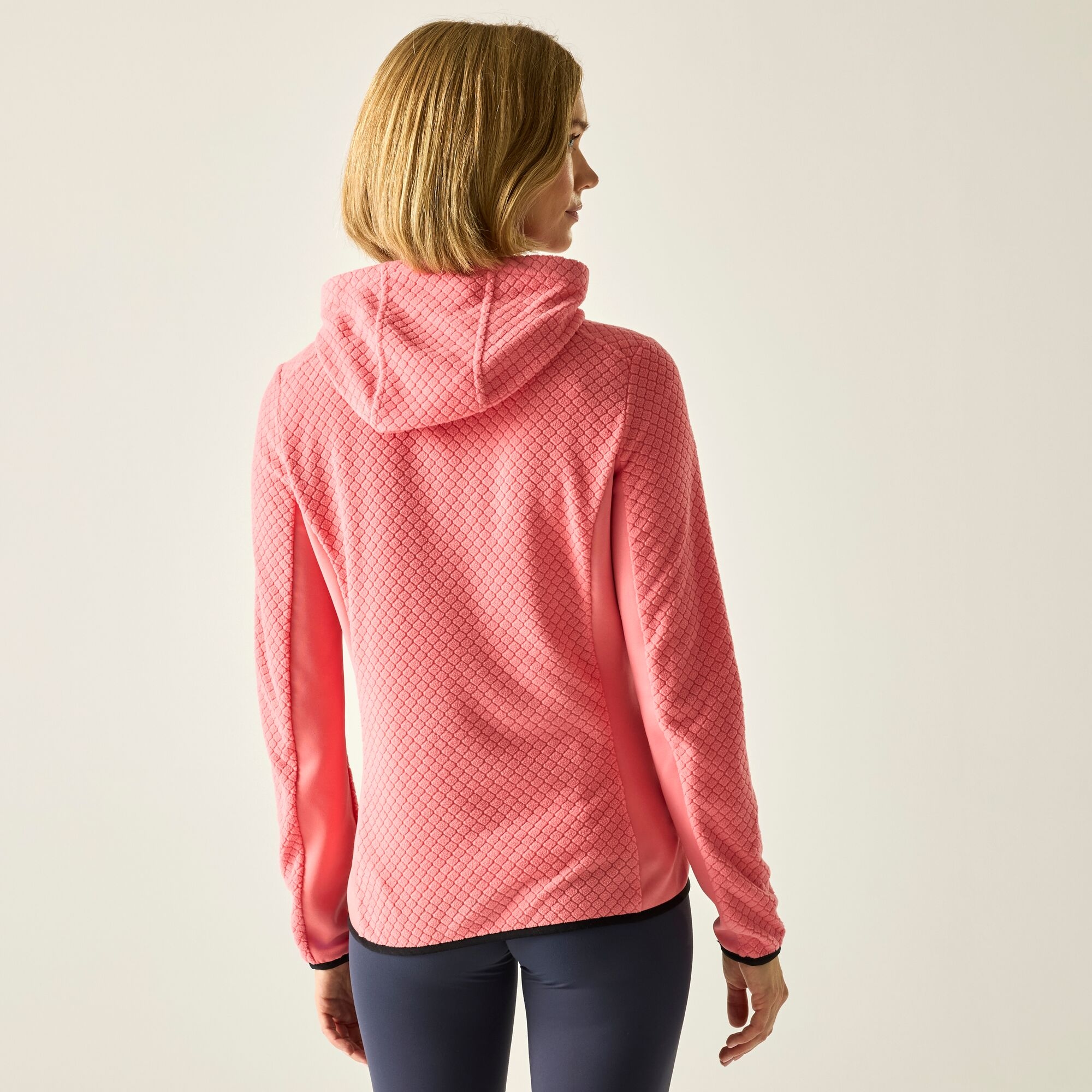 Regatta   Polar damski z kapturem Ellula Różowy