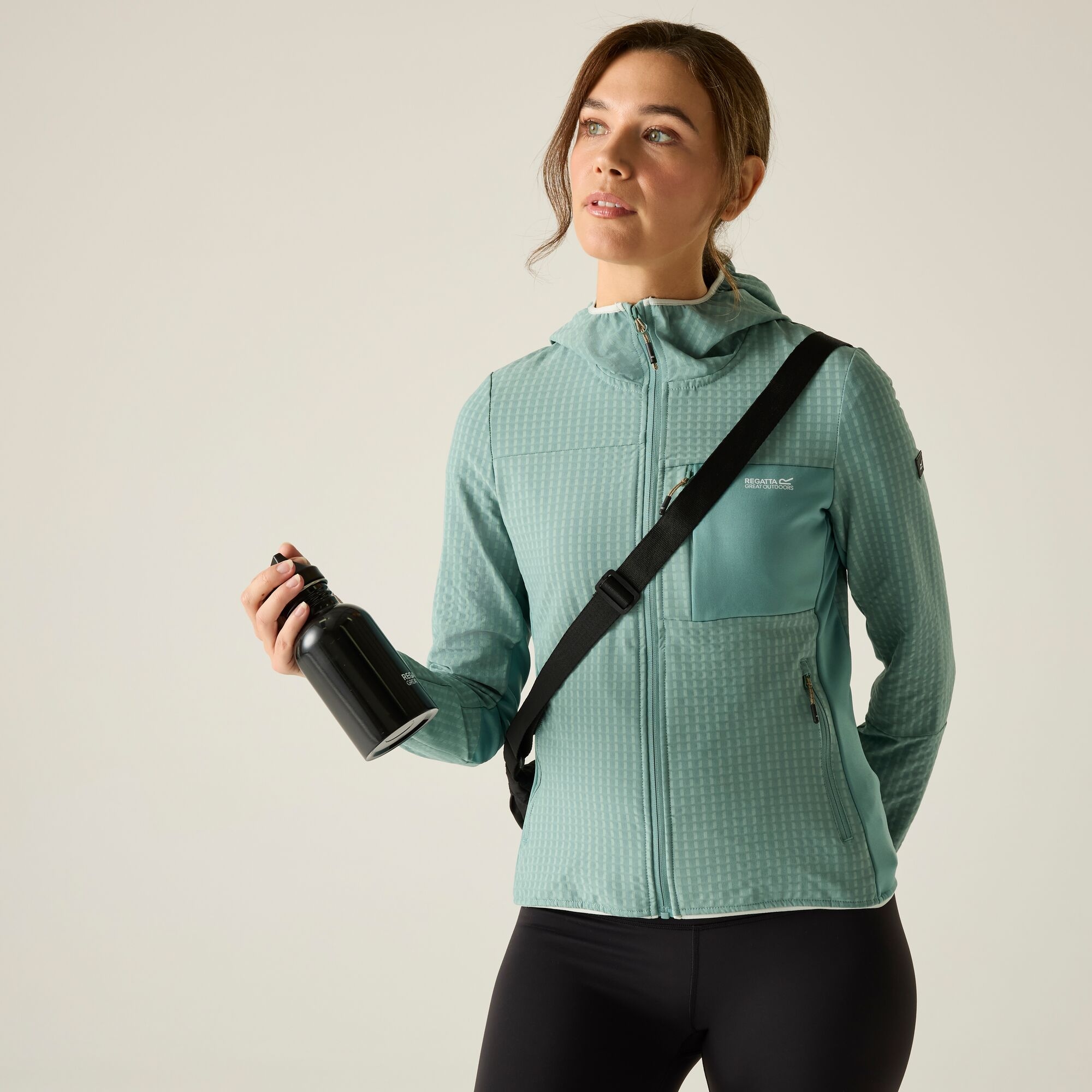 Regatta Polar damski z kapturem Kemilia Zielony
