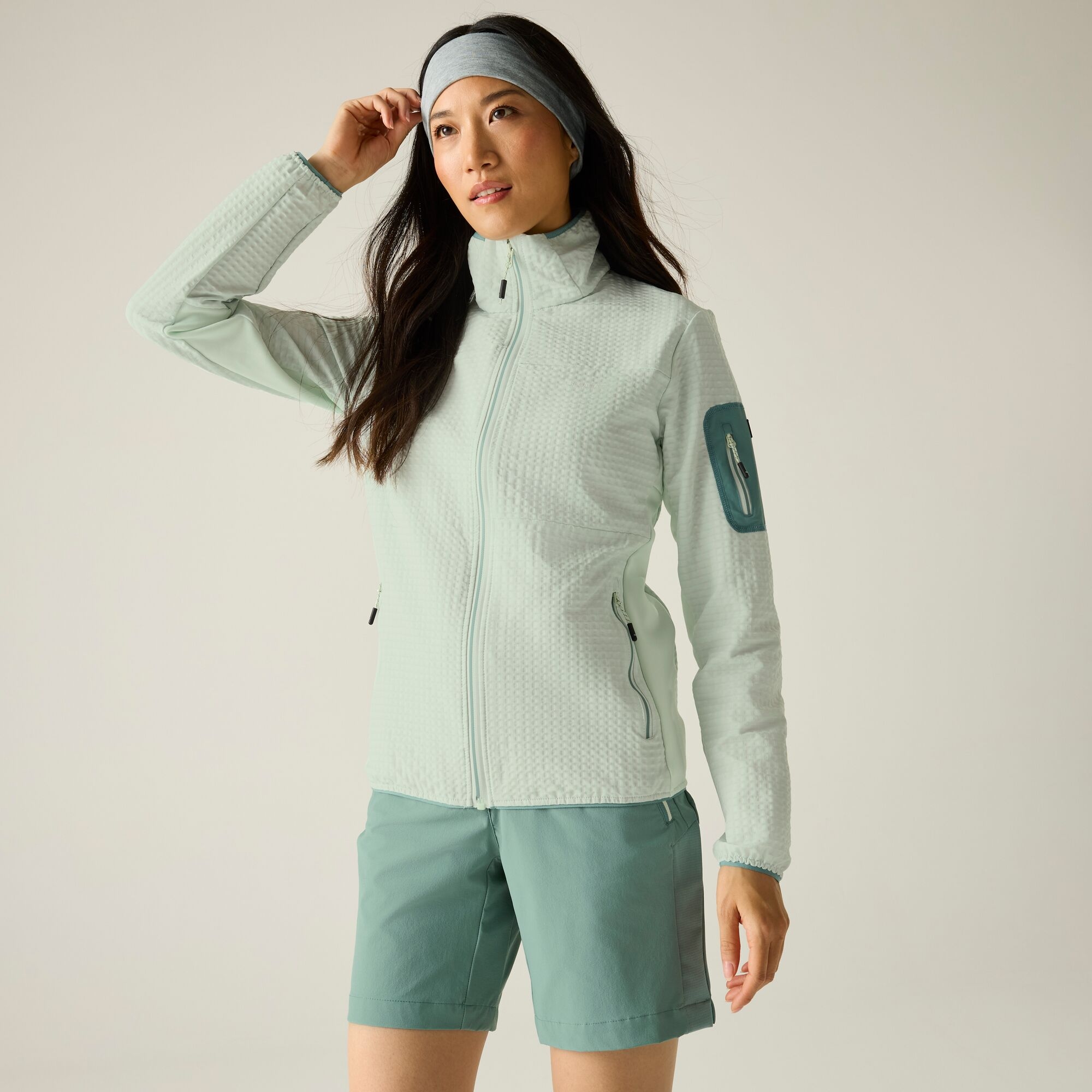 Damen Ralina Full Zip Midlayer Größe 38 Blau Regatta