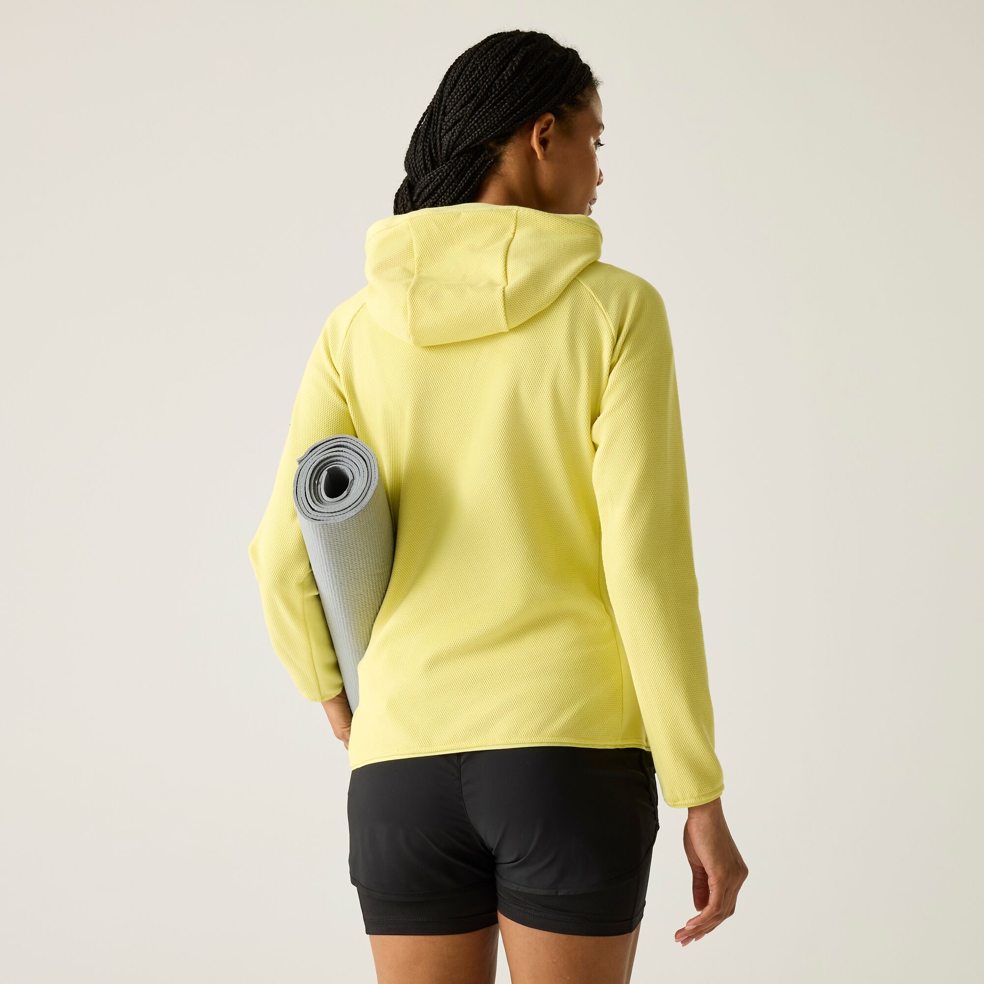 Regatta Polar damski z kapturem Nayna Żółty