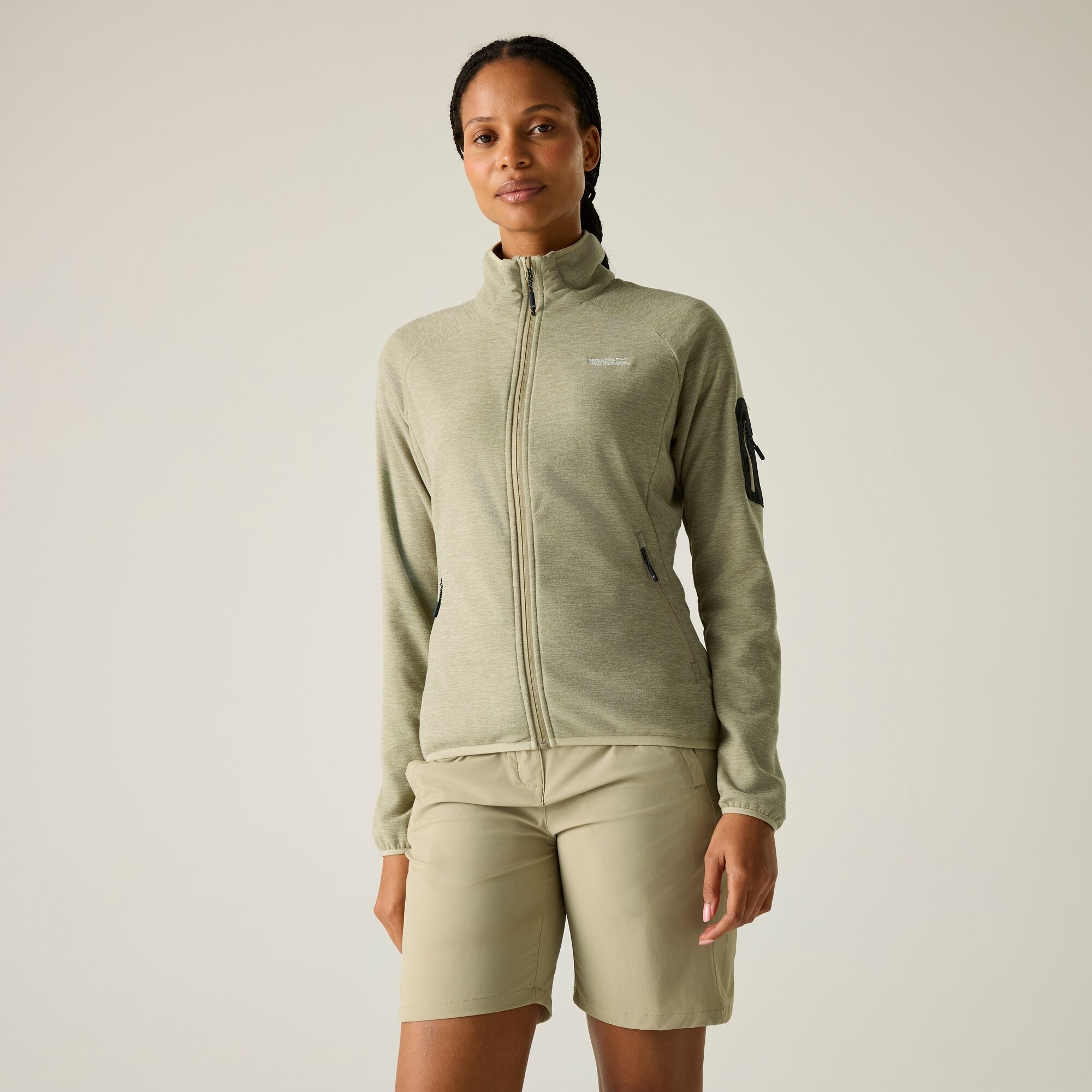 Regatta   Polar damski rozsuwany Rivendell Brązowy