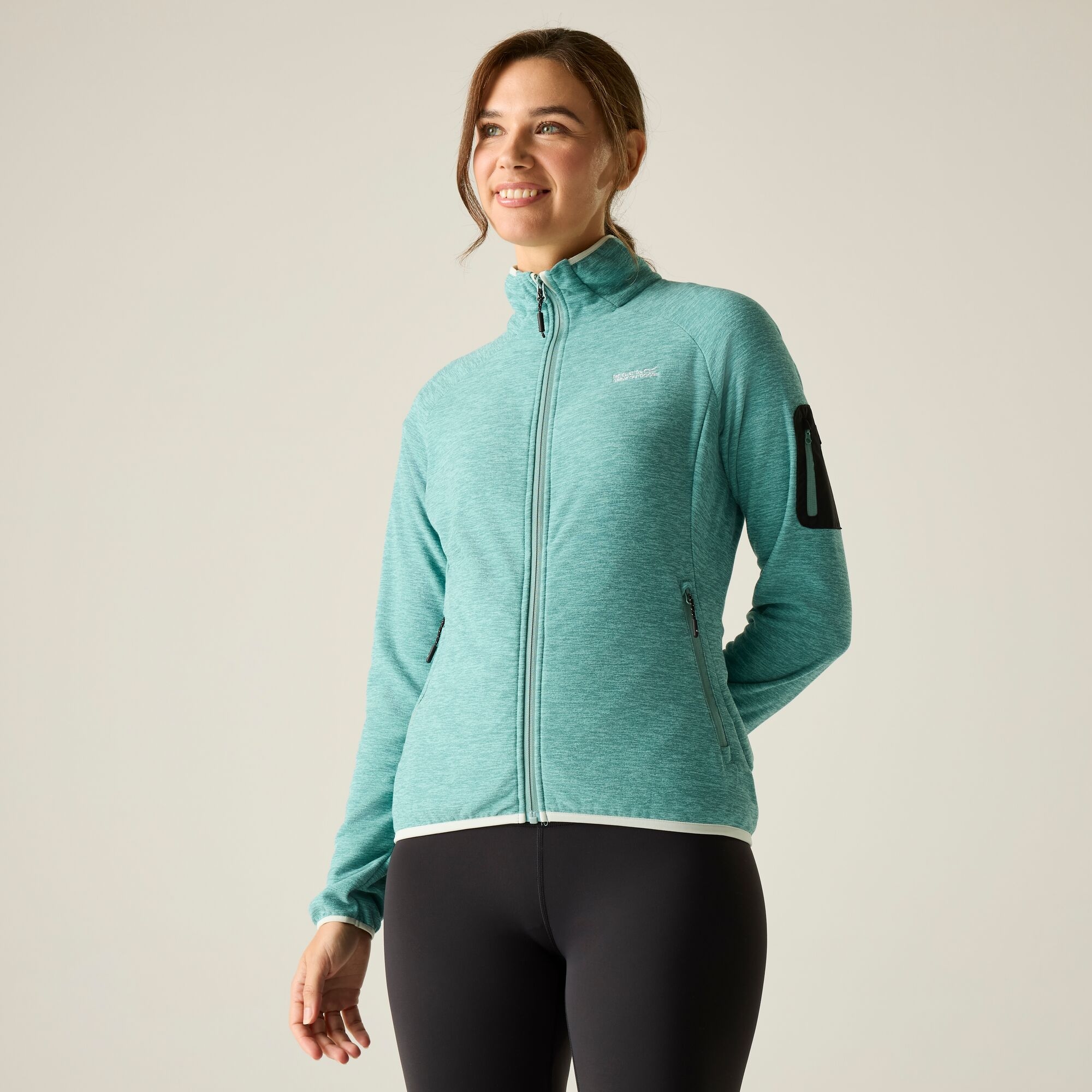 Regatta   Polar damski rozsuwany Rivendell Zielony