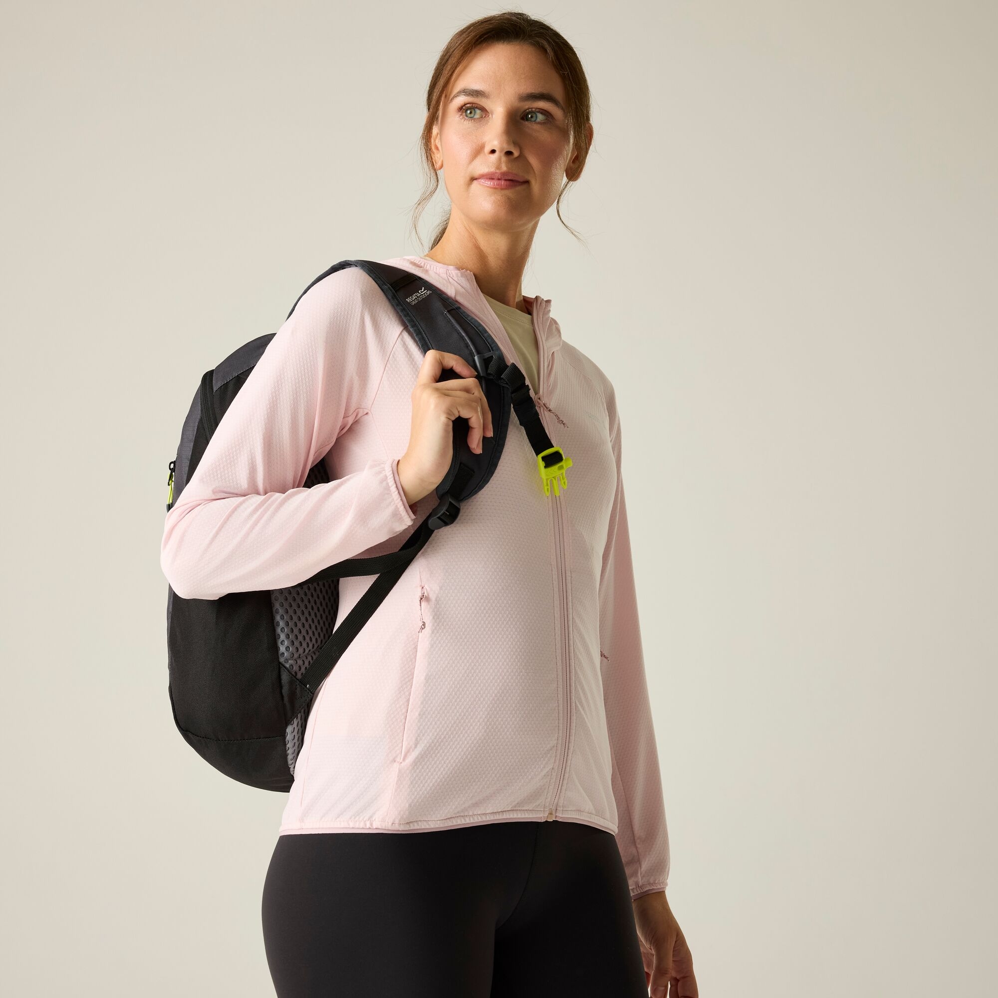 Damen Huntdale Full Zip Midlayer Größe 44 Rosa Regatta