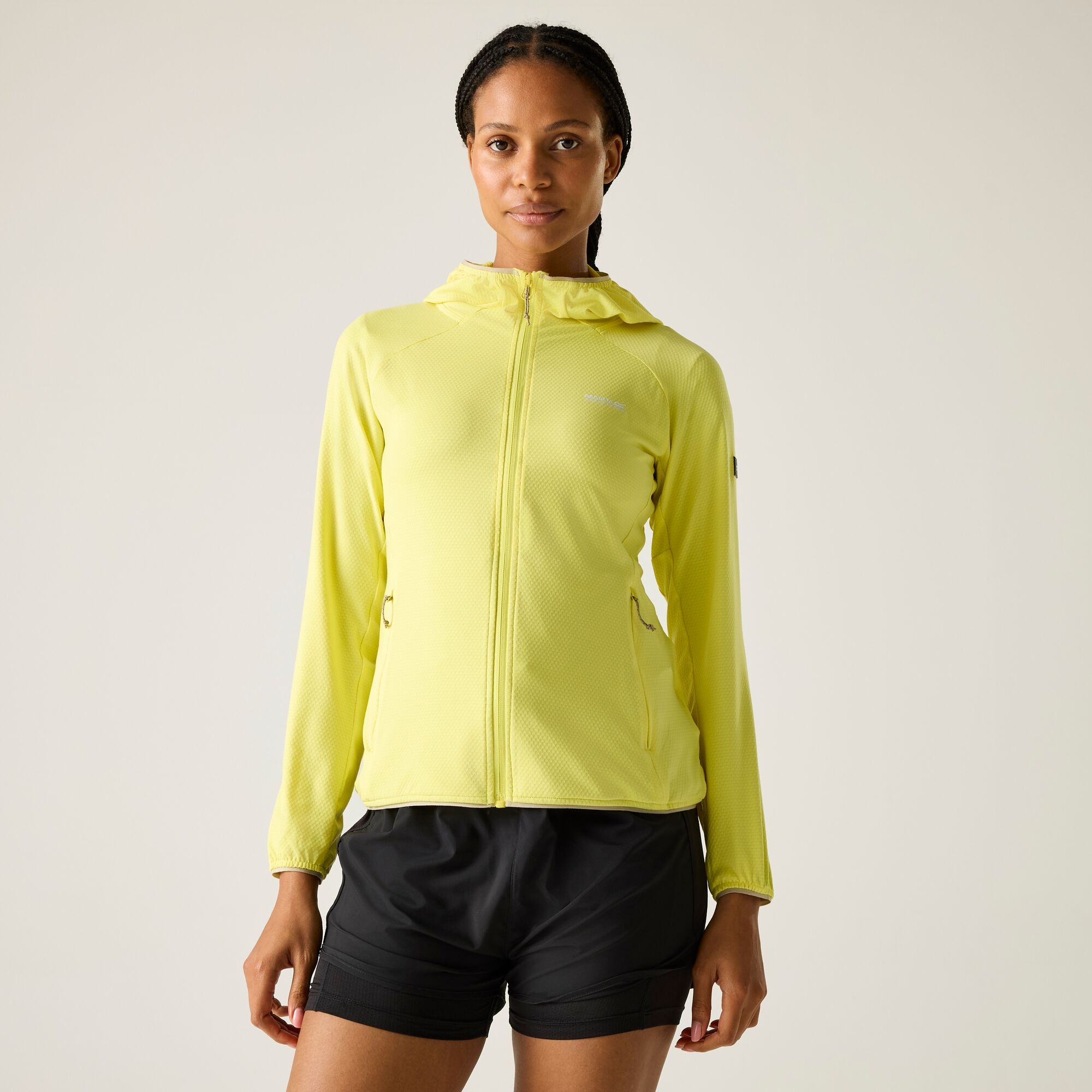 Regatta Bluza damska z kapturem Huntdale Żółty