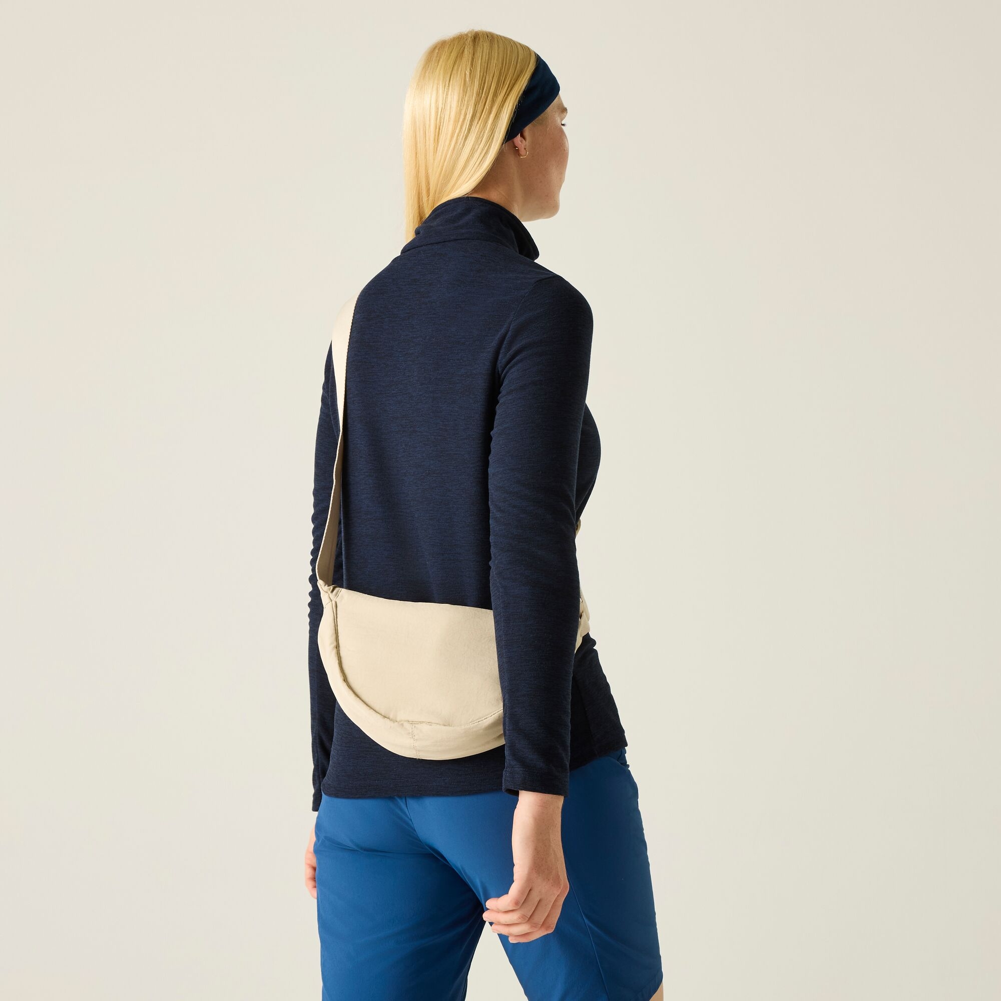 Regatta   Polar damski z suwakiem 1/2 Sweethart Marl Niebieski