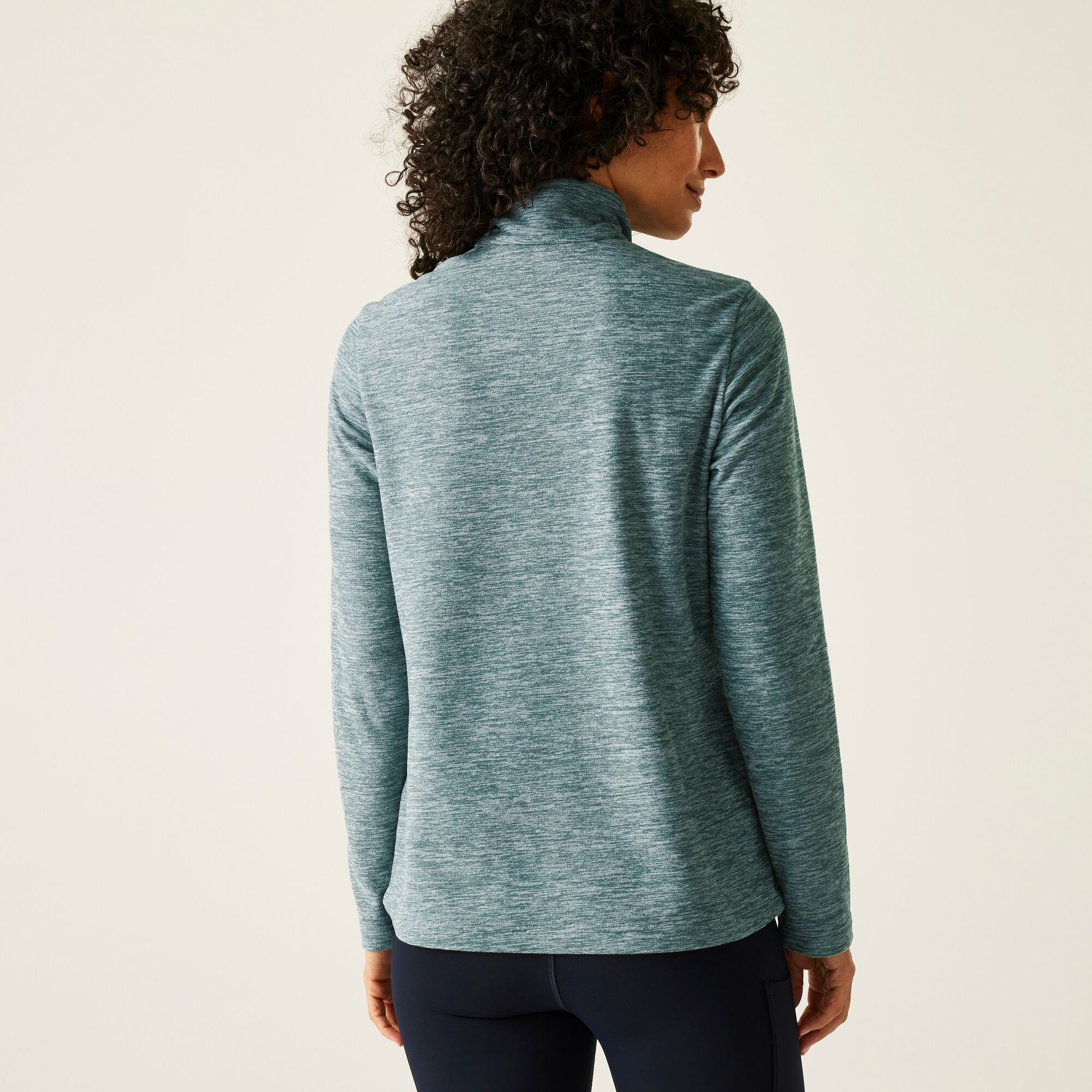 Polar damski z suwakiem 1/2 Sweethart Marl Zielony