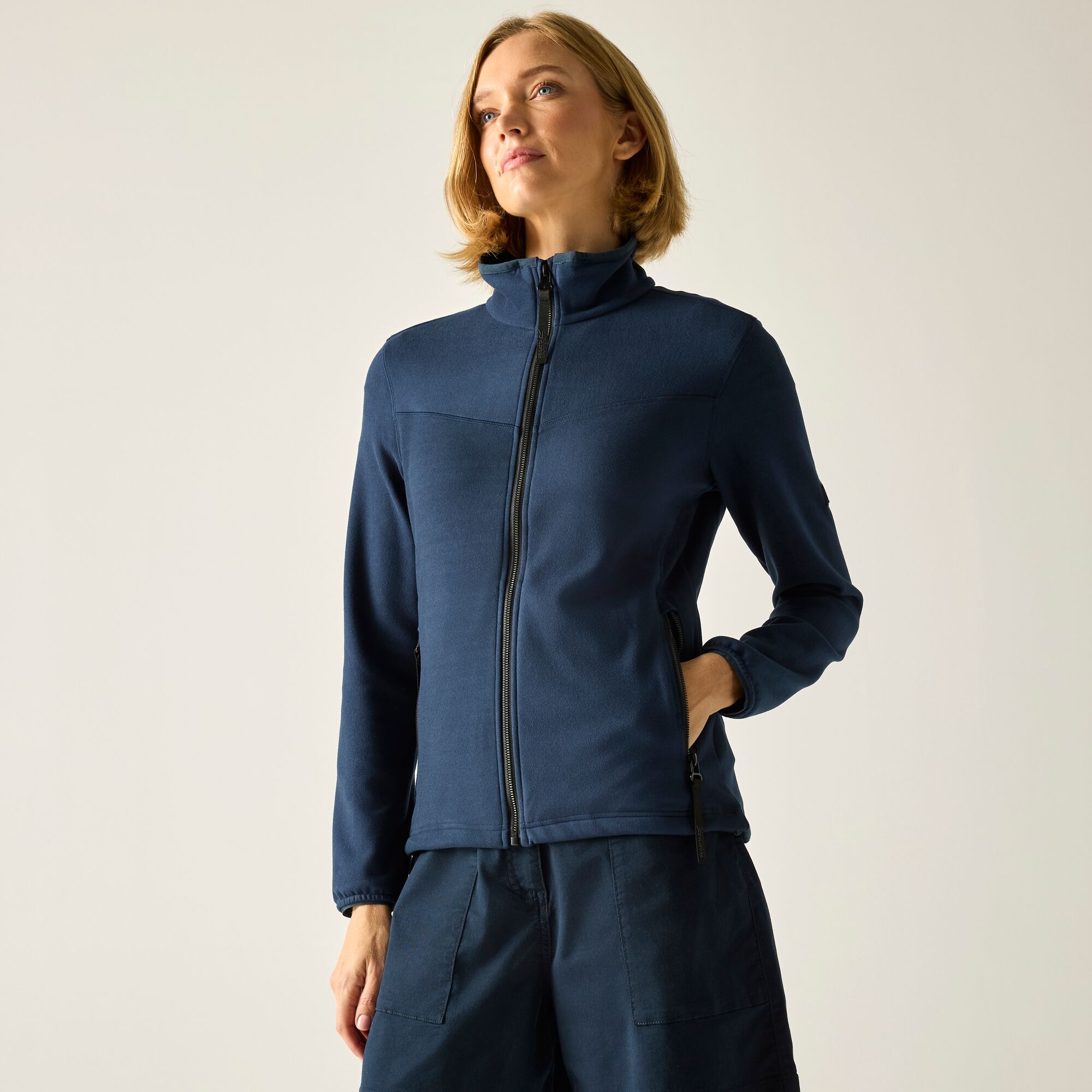 Regatta Regatta Polar damski rozsuwany Florena Niebieski