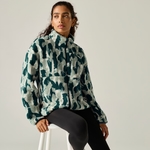 Deep Pine Brushstroke Camo Print