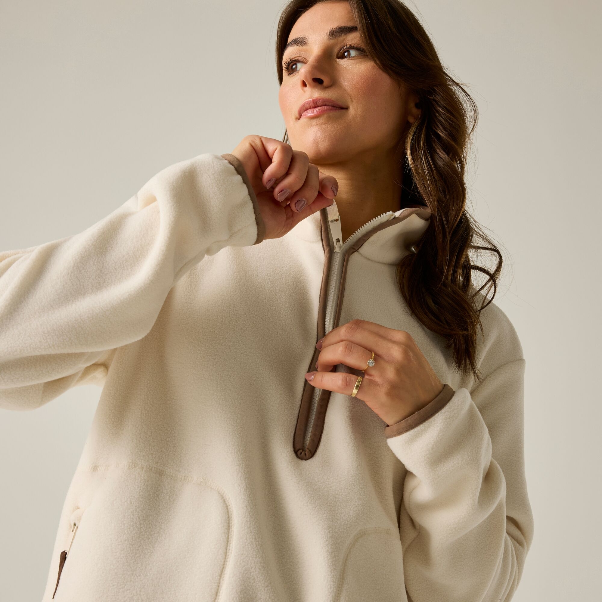 Regatta Women's Frankie Fleece - Beige Size 16