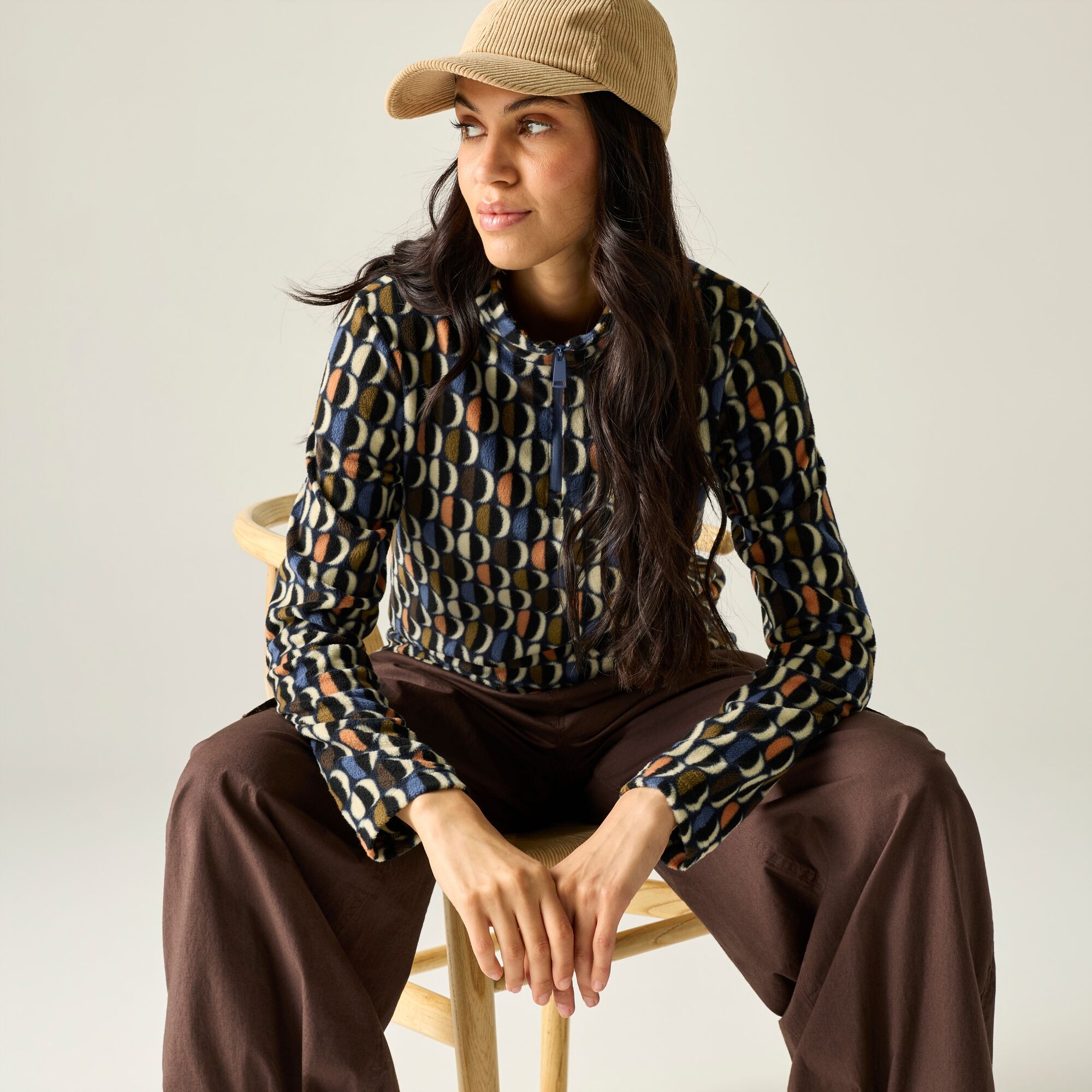 Regatta Orla Kiely Printed Fleece - Blue Size 12