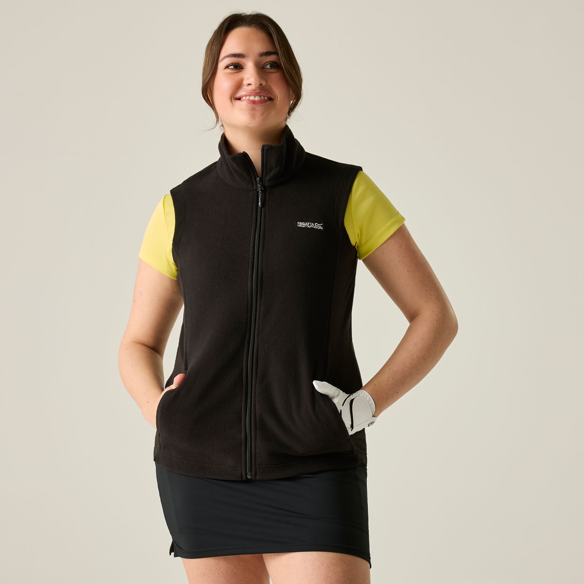 Regatta   Kamizelka damska polarowa Sweetness II Czarny