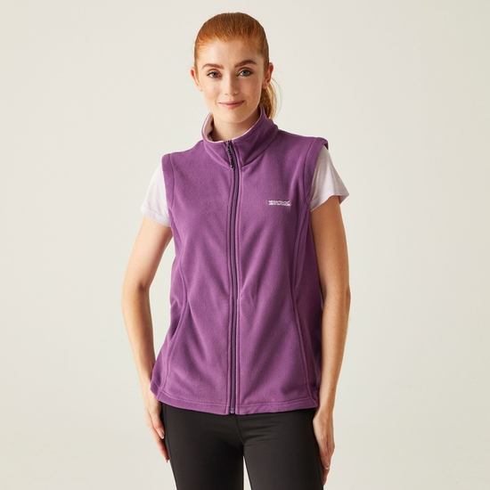 Women's Sweetness II Fleece Gilet Sunset Purple Lilac Frost