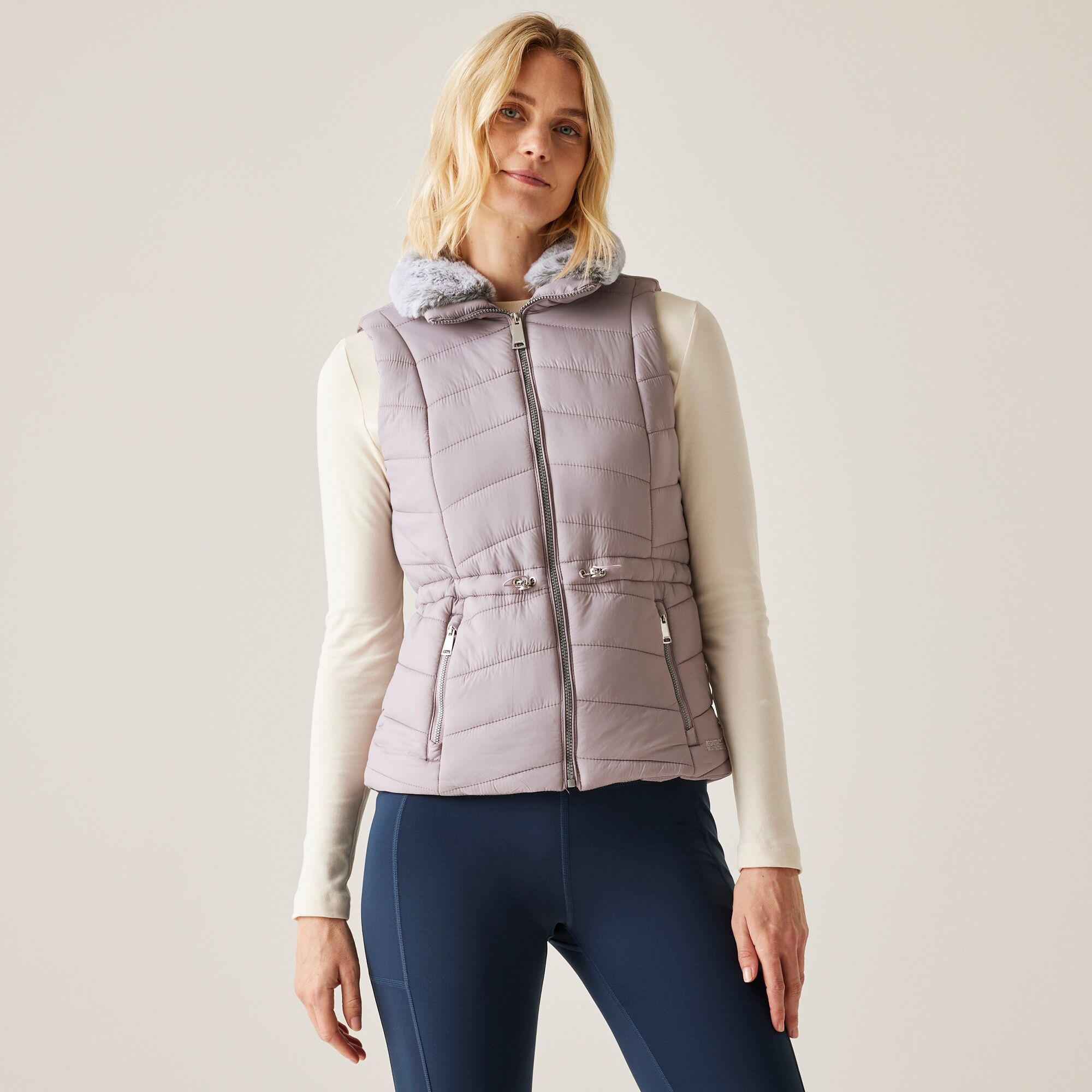 Regatta Damska ocieplana kamizelka Walless Liliowy