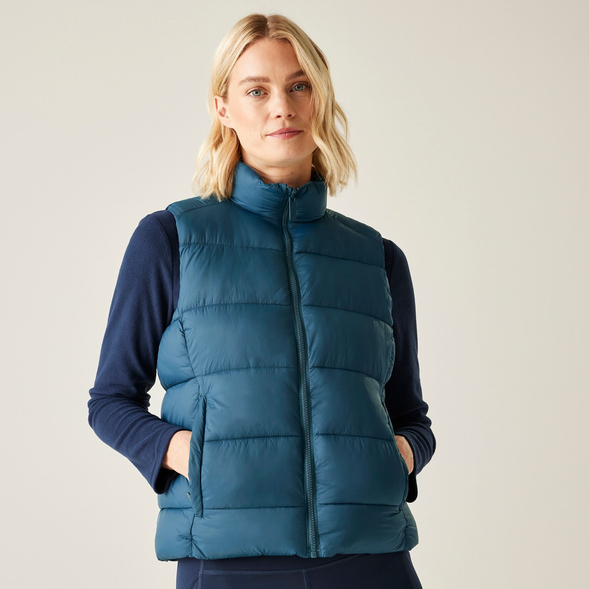 Regatta Damska kamizelka dwustronna Yewbank Ciemny turkus