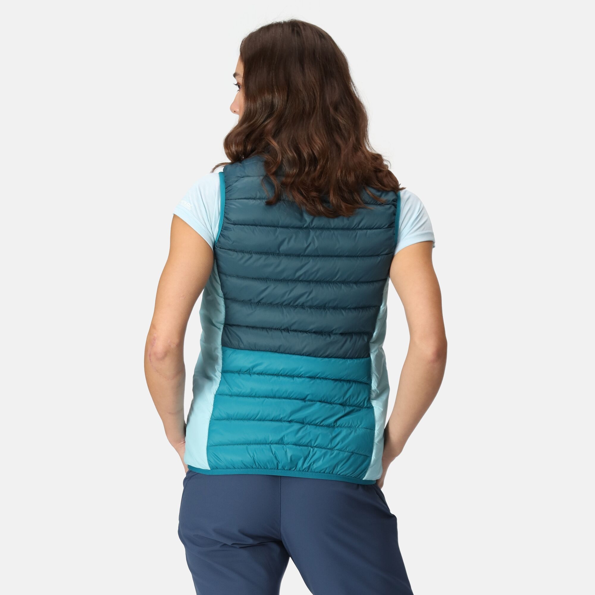 Regatta Kamizelka damska ocieplana Harrock II Turkusowy