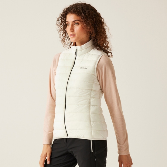 Marizion Femme Gilet baffled Blanc