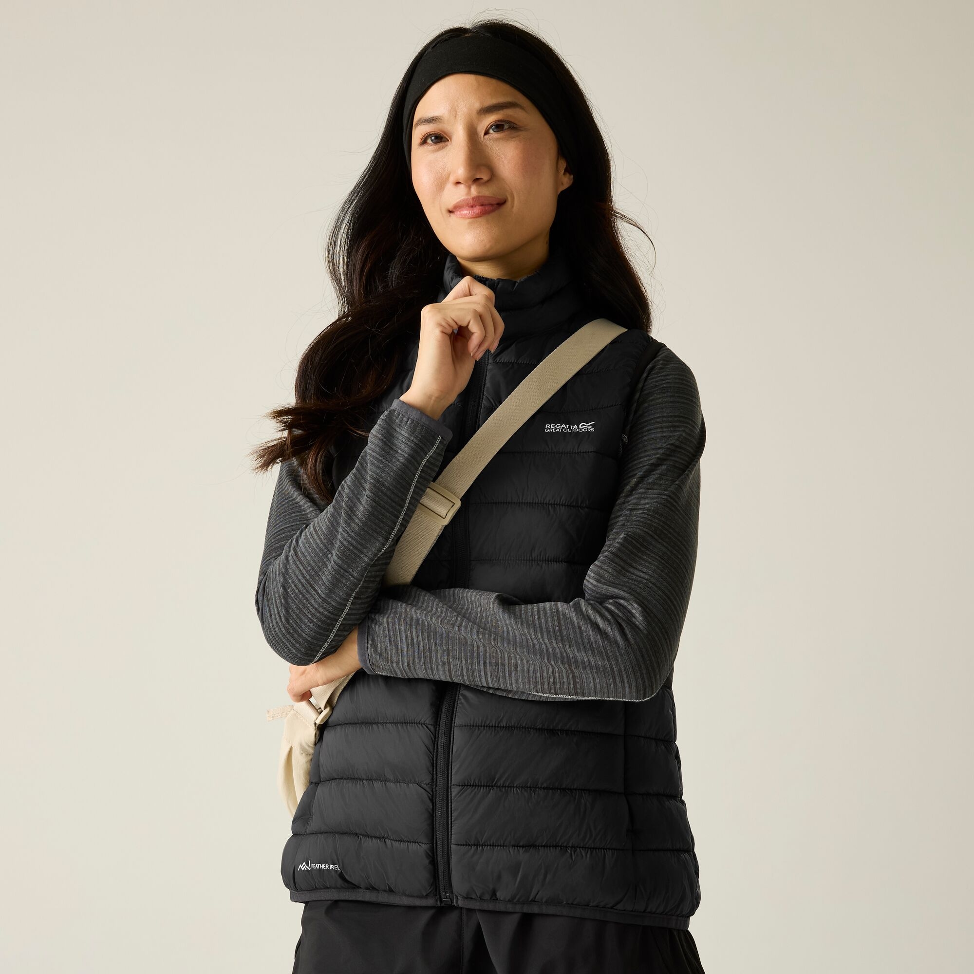 Regatta Women's Marizion Quilted Gilet - Black Size 12
