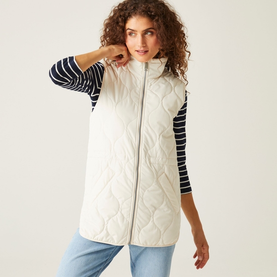 Women's Courcelle Bodywarmer Light Vanilla