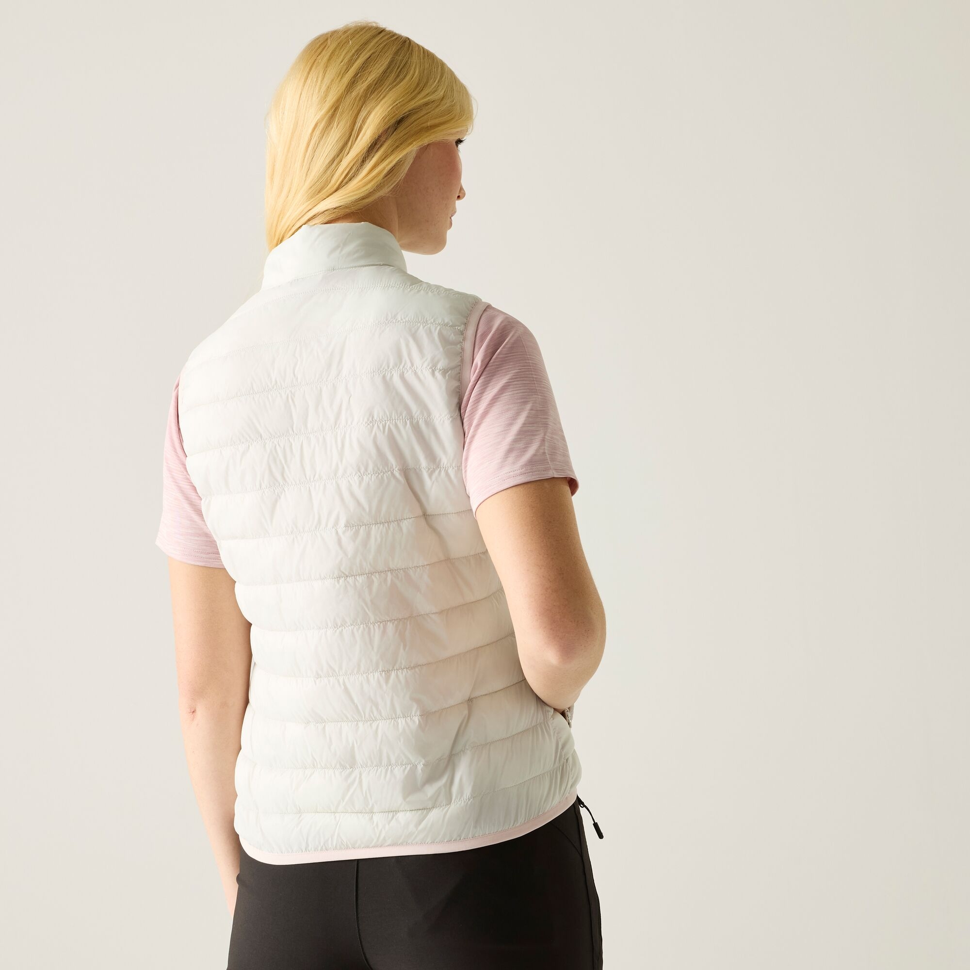 Regatta   Kamizelka damska pikowana Hillpack II Beżowe