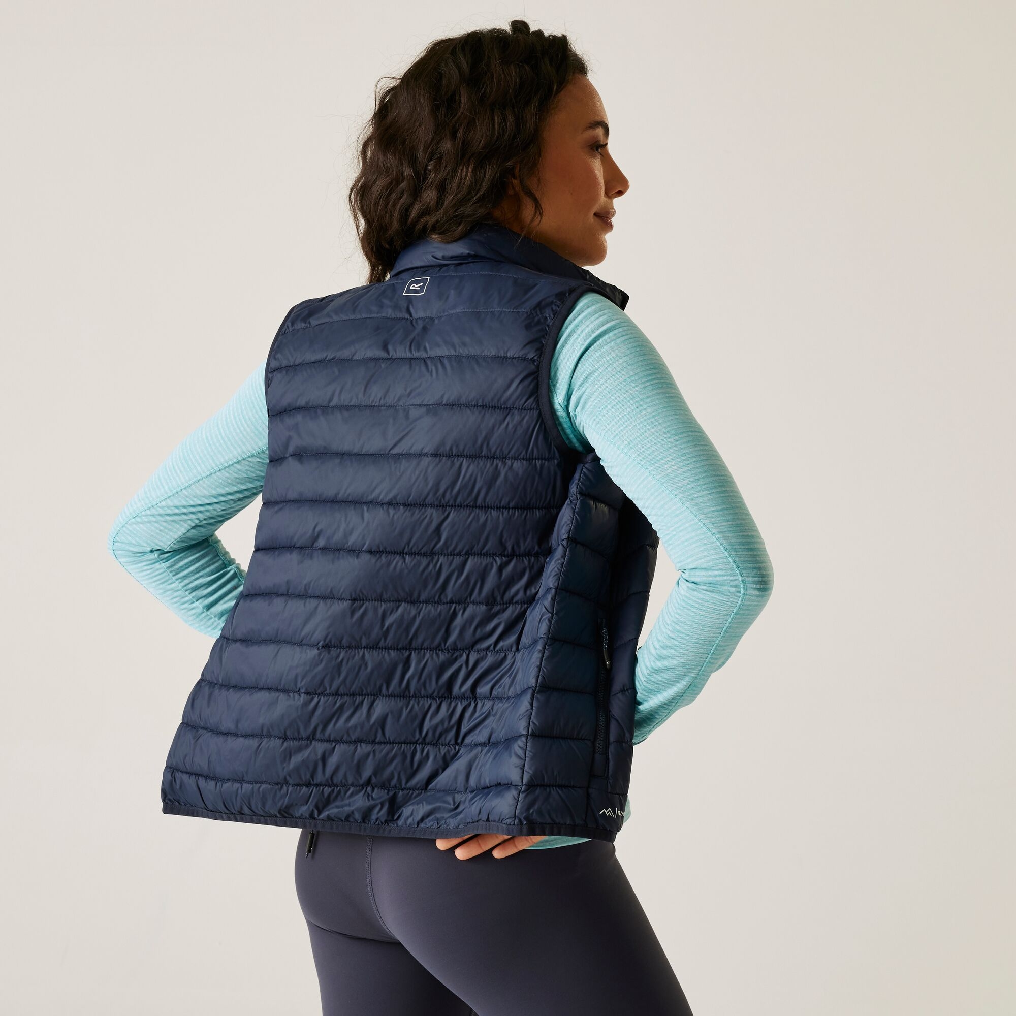 Regatta Kamizelka damska pikowana Hillpack II Niebieski