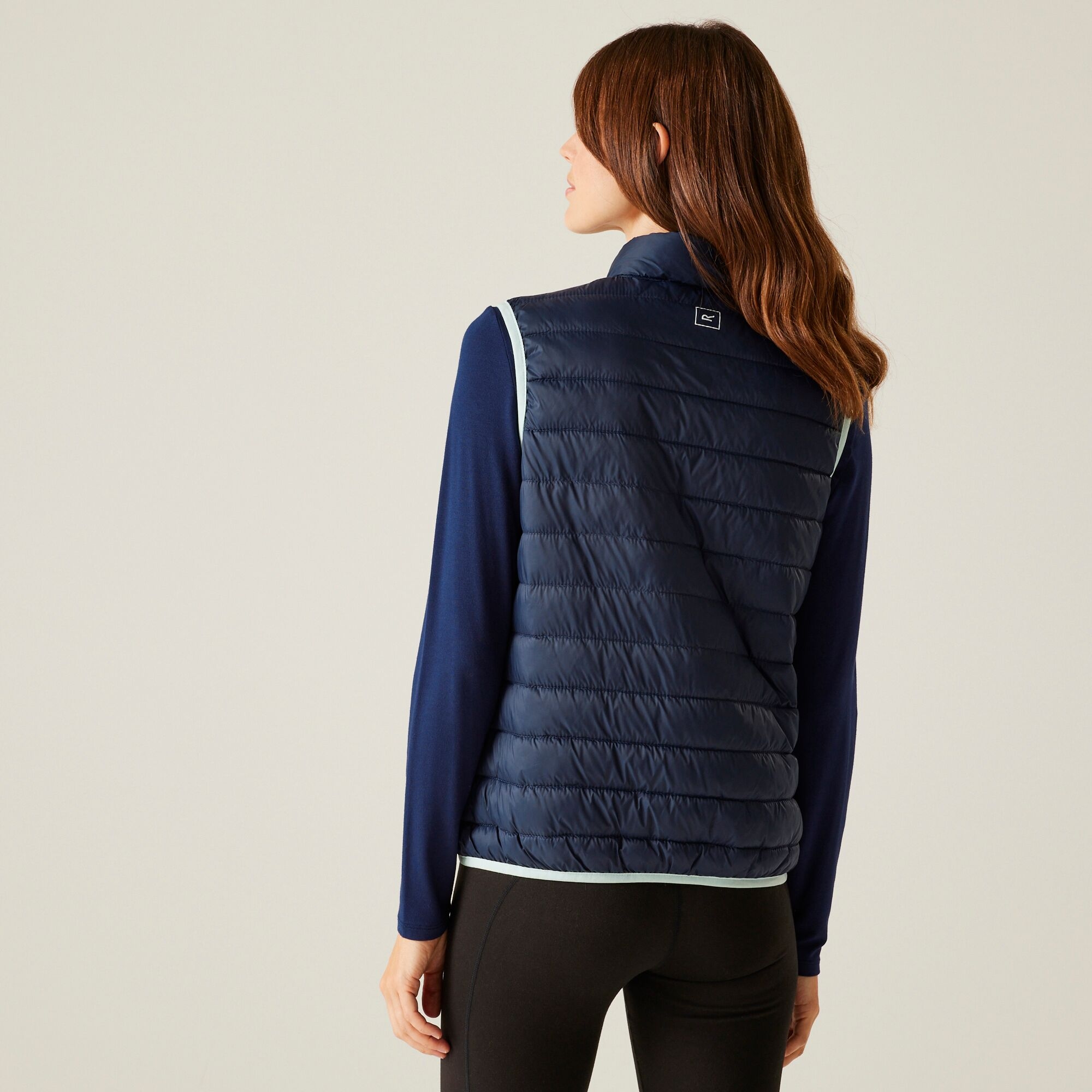 Kamizelka damska pikowana Hillpack II Niebieski