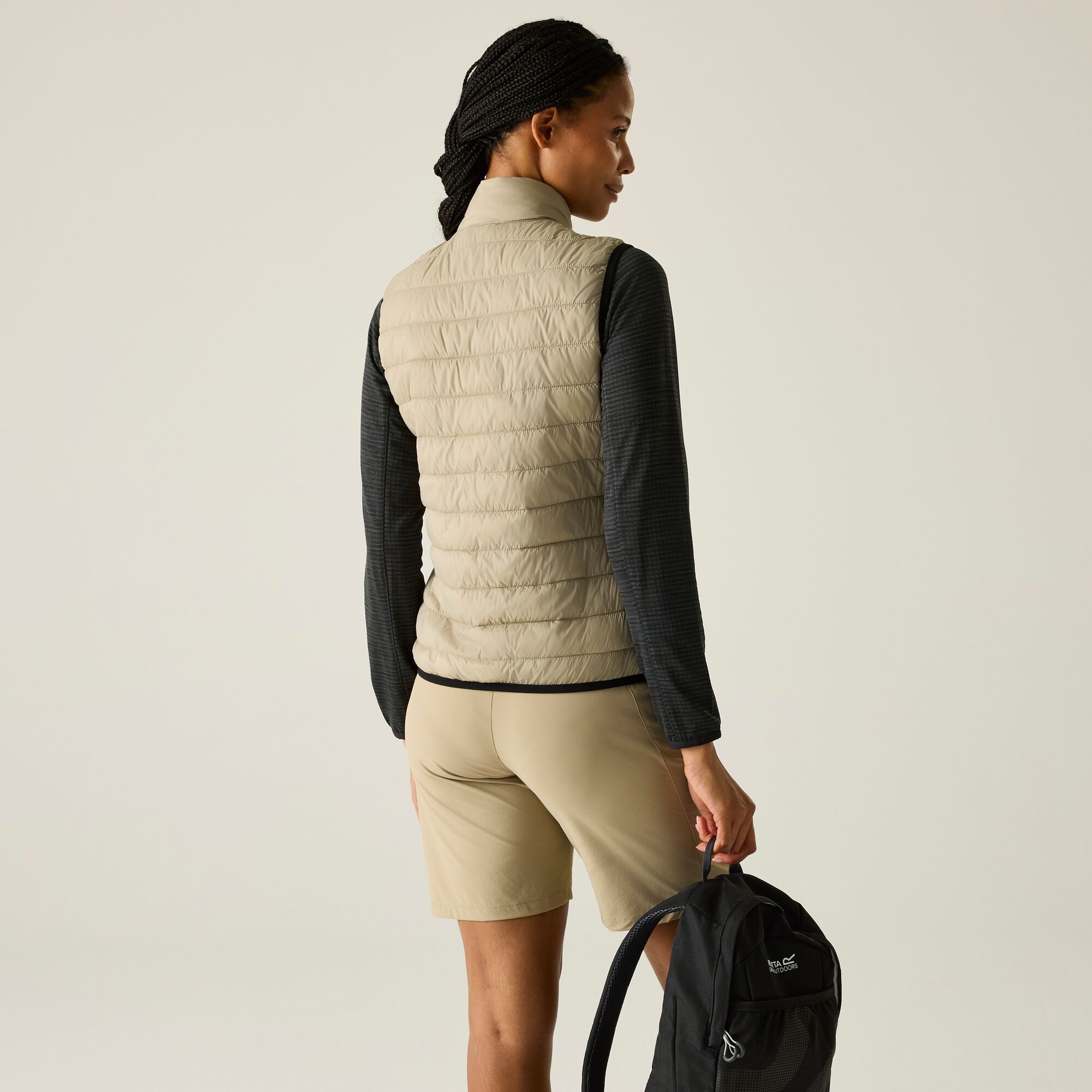 Regatta   Kamizelka damska pikowana Hillpack II Brązowy