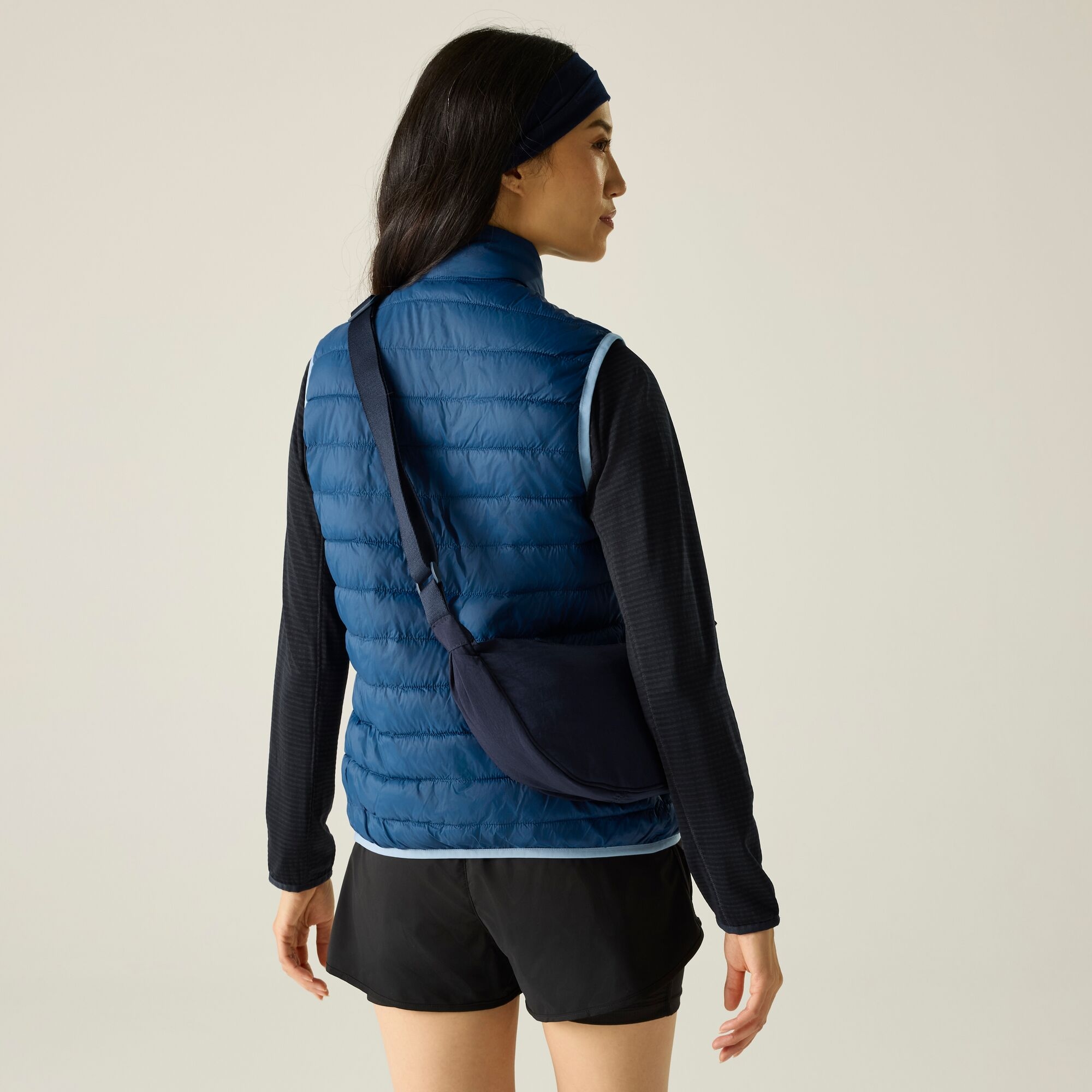 Regatta   Kamizelka damska pikowana Hillpack II Niebieski